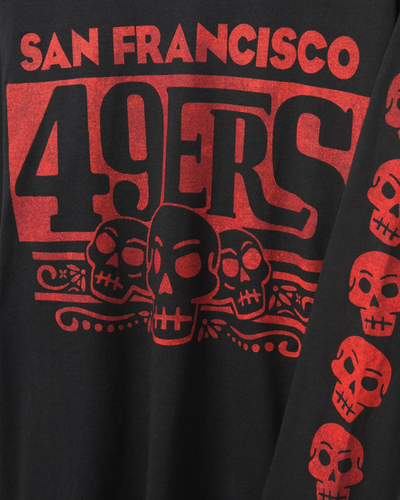 San Francisco 49ers Dia De Los Muertos Long Sleeve - Image 3