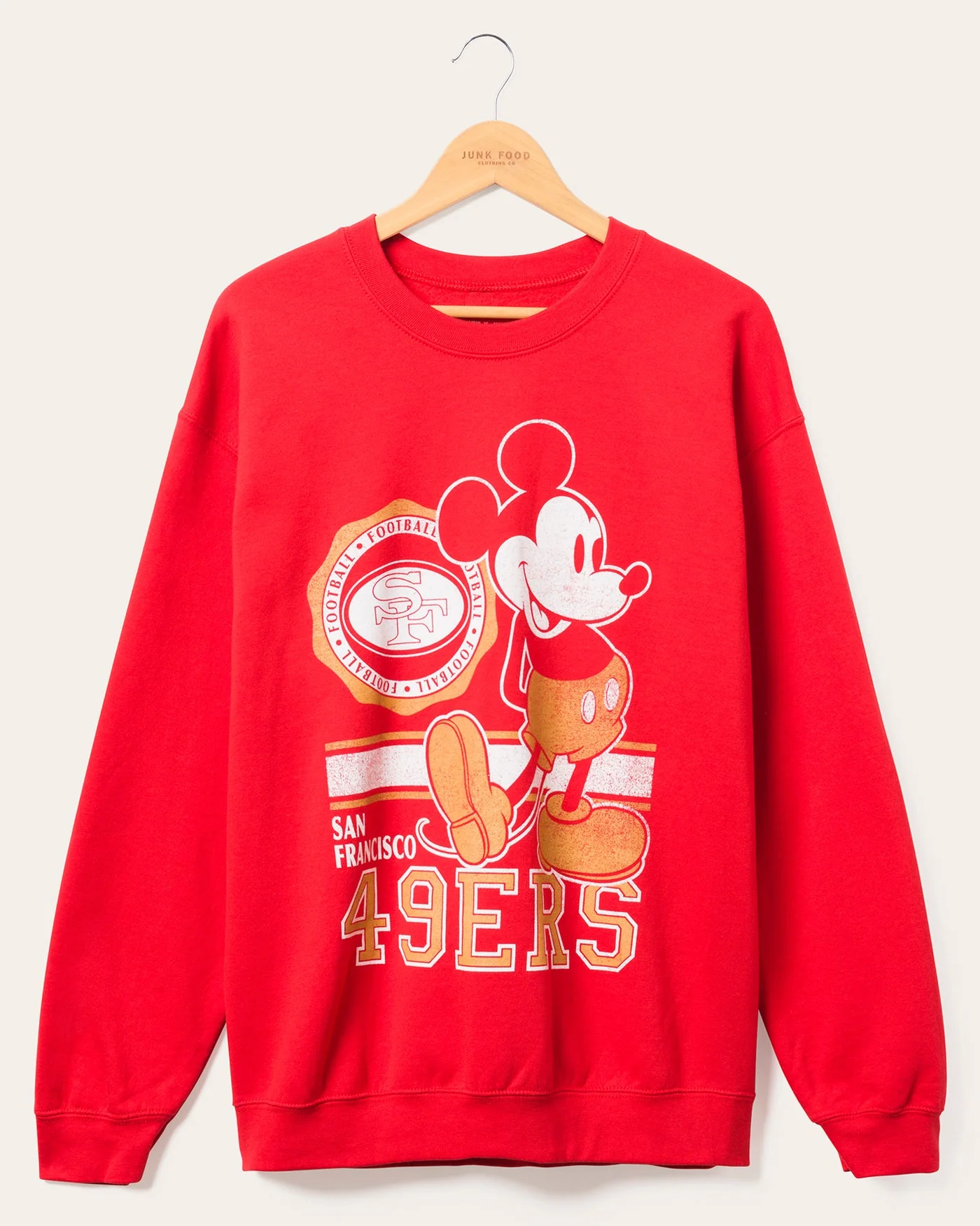 San Francisco 49ers Mickey Crew Fleece