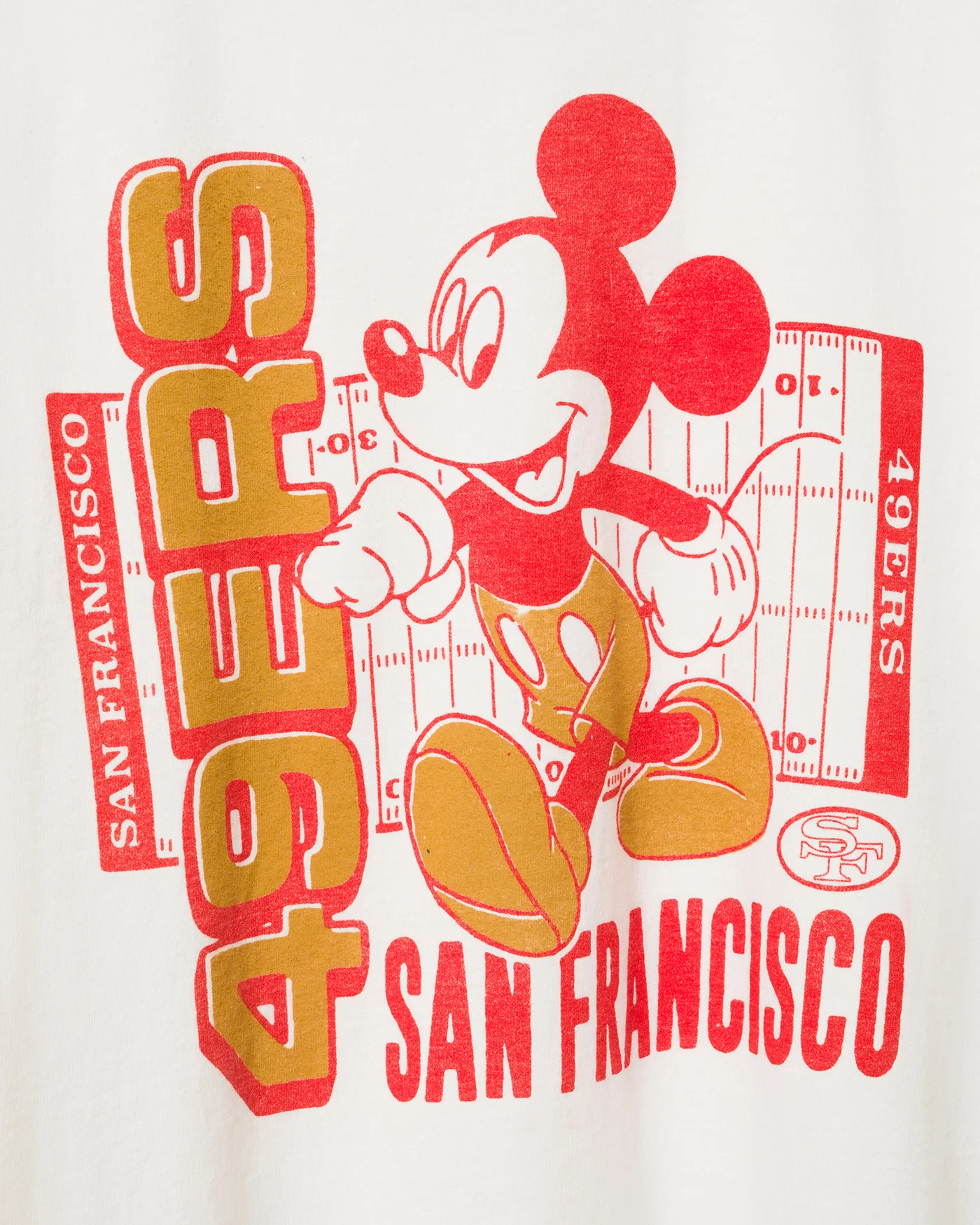 San Francisco 49ers Mickey Field Tee - Image 3