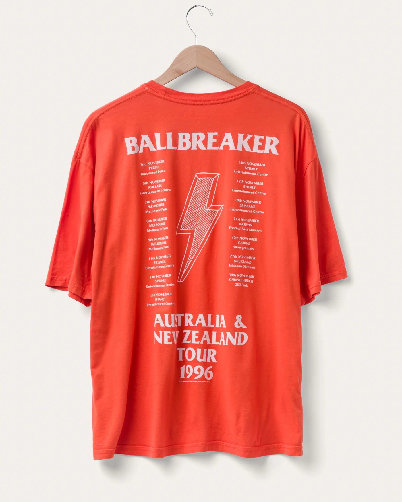 AC/DC Ballbreaker Tour Oversized Tee - Image 6