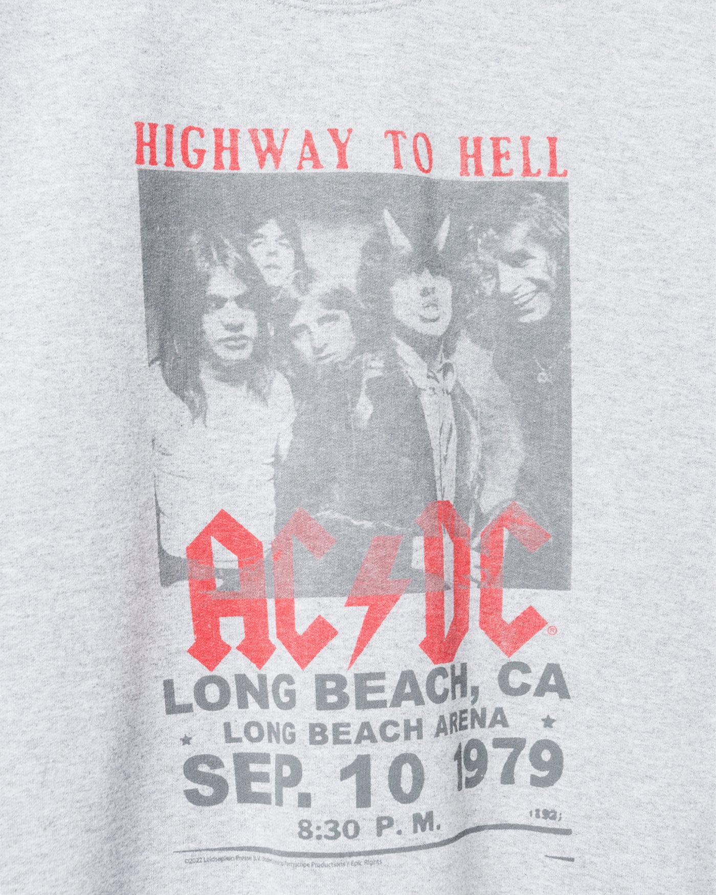 AC/DC Highway To Hell Tour Flea Market Crew Fleece - Image 4