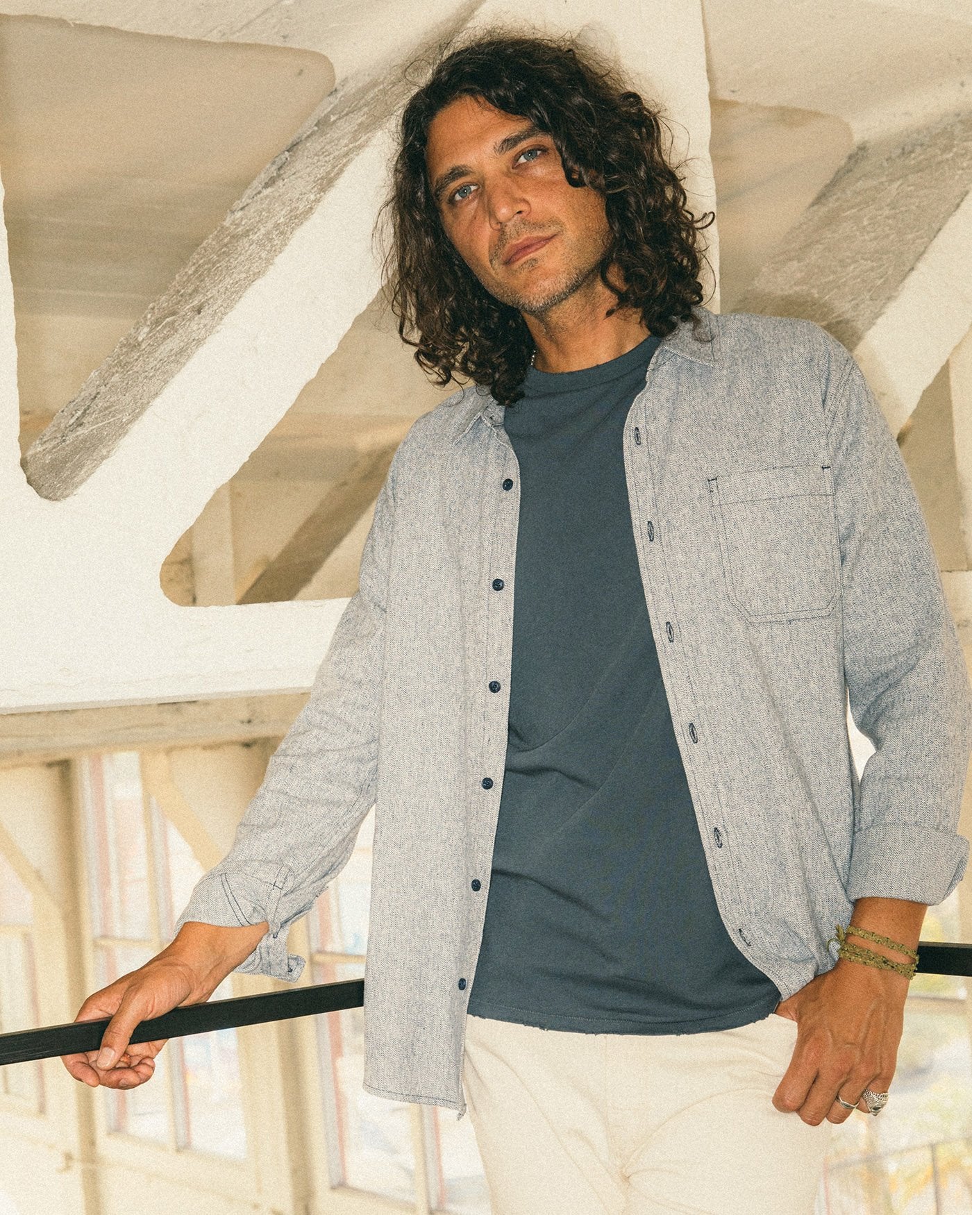 Adrien Long Sleeve Flannel Shirt - Image 3