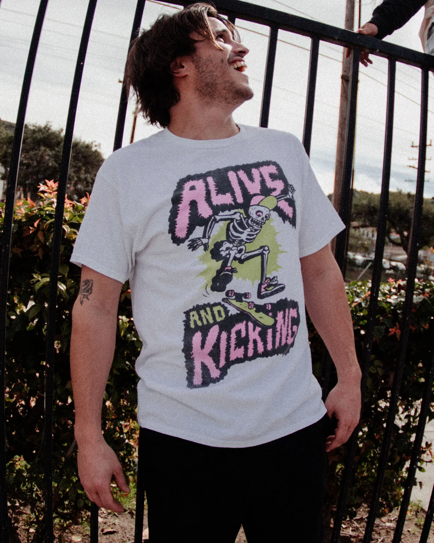 Alive And Kicking Flea Market Tee - Image 3