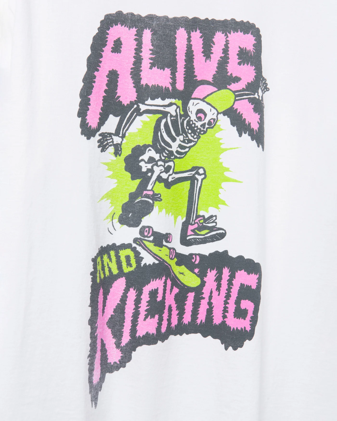 Alive And Kicking Flea Market Tee - Image 5