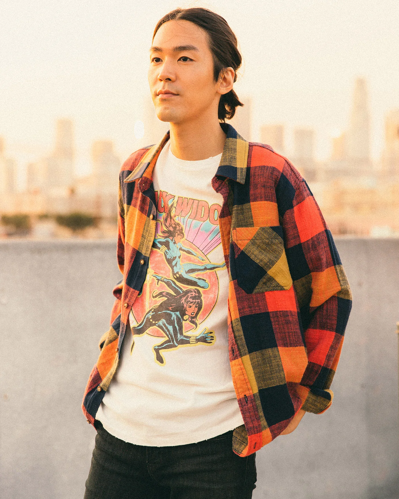 Archy Long Sleeve Flannel Shirt - Image 3