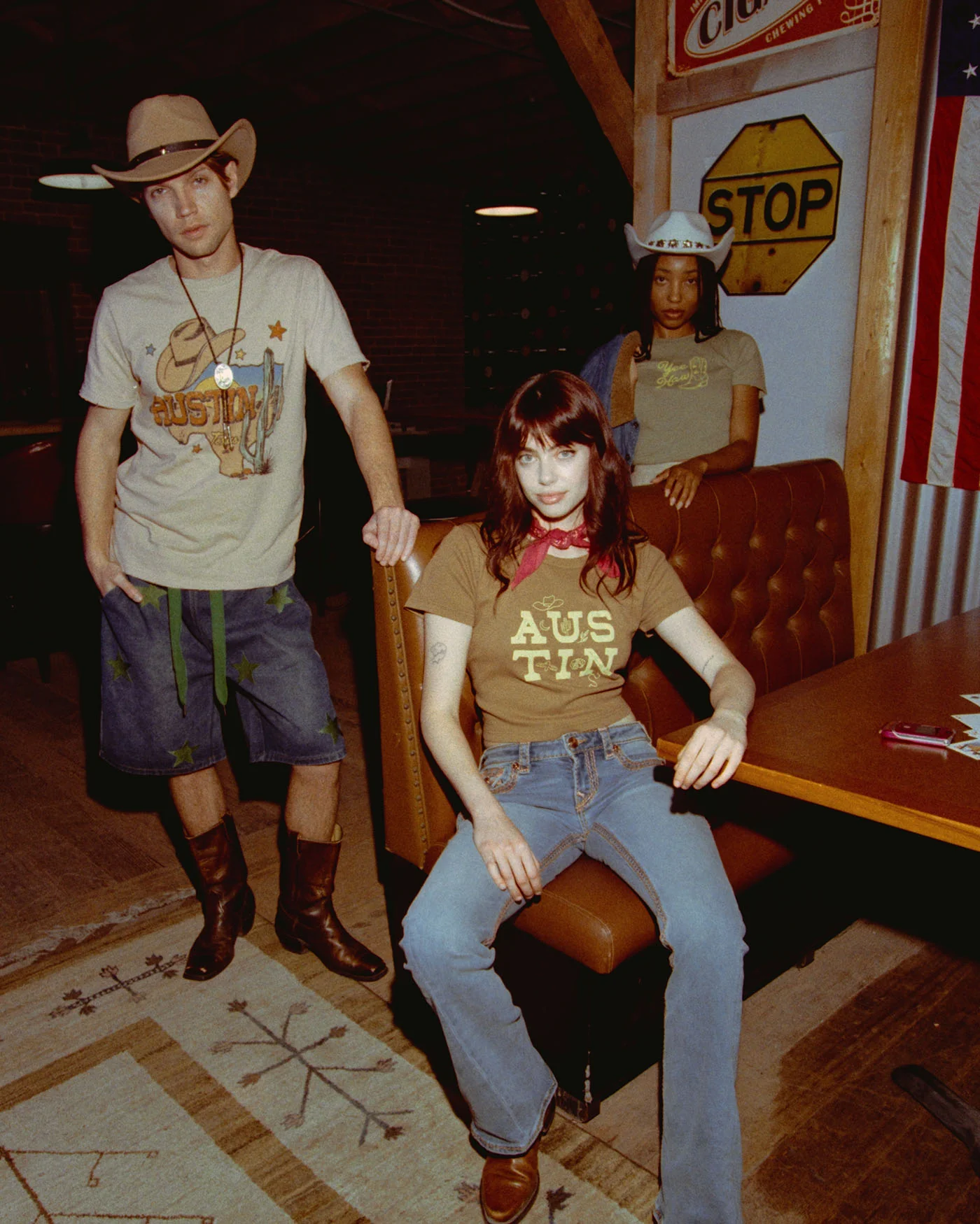 Austin Texas Vintage Tee - Image 3