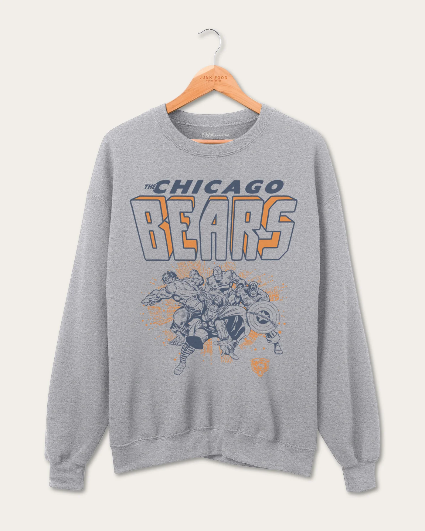 Bears Avengers Throwback Crew