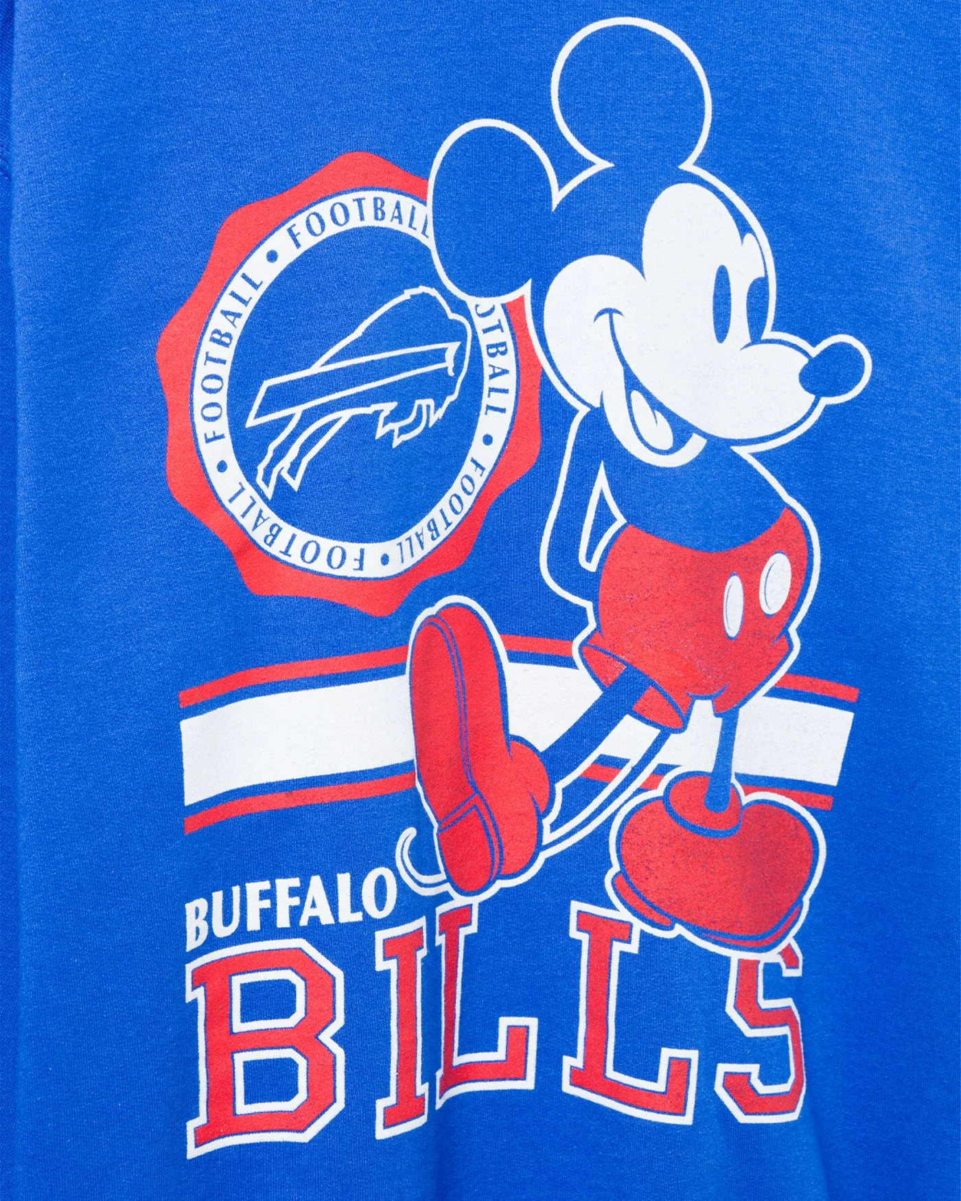 Buffalo Bills Mickey Crew Fleece - Image 3