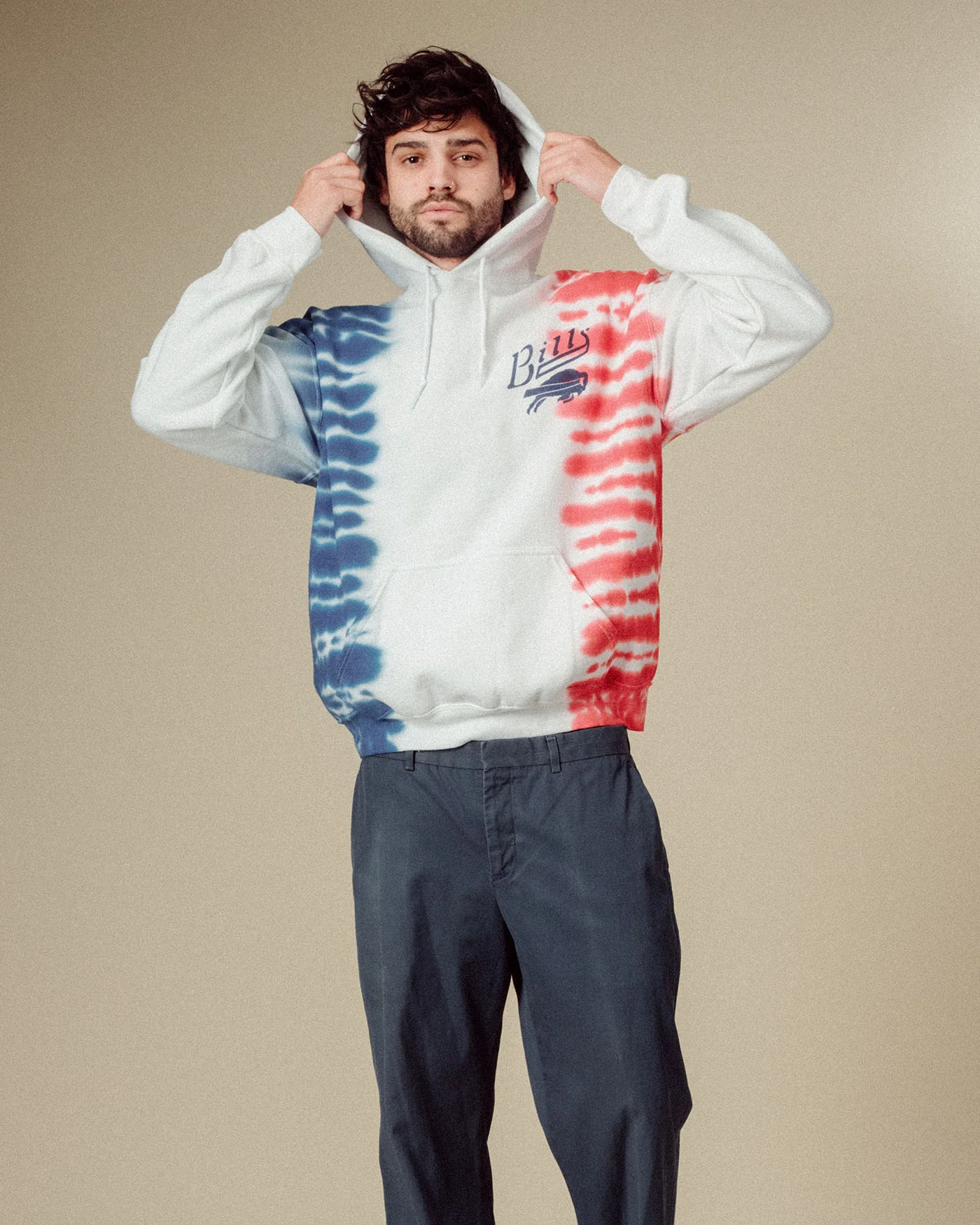 Buffalo Bills Stitch Tie Dye Hoodie - Image 2