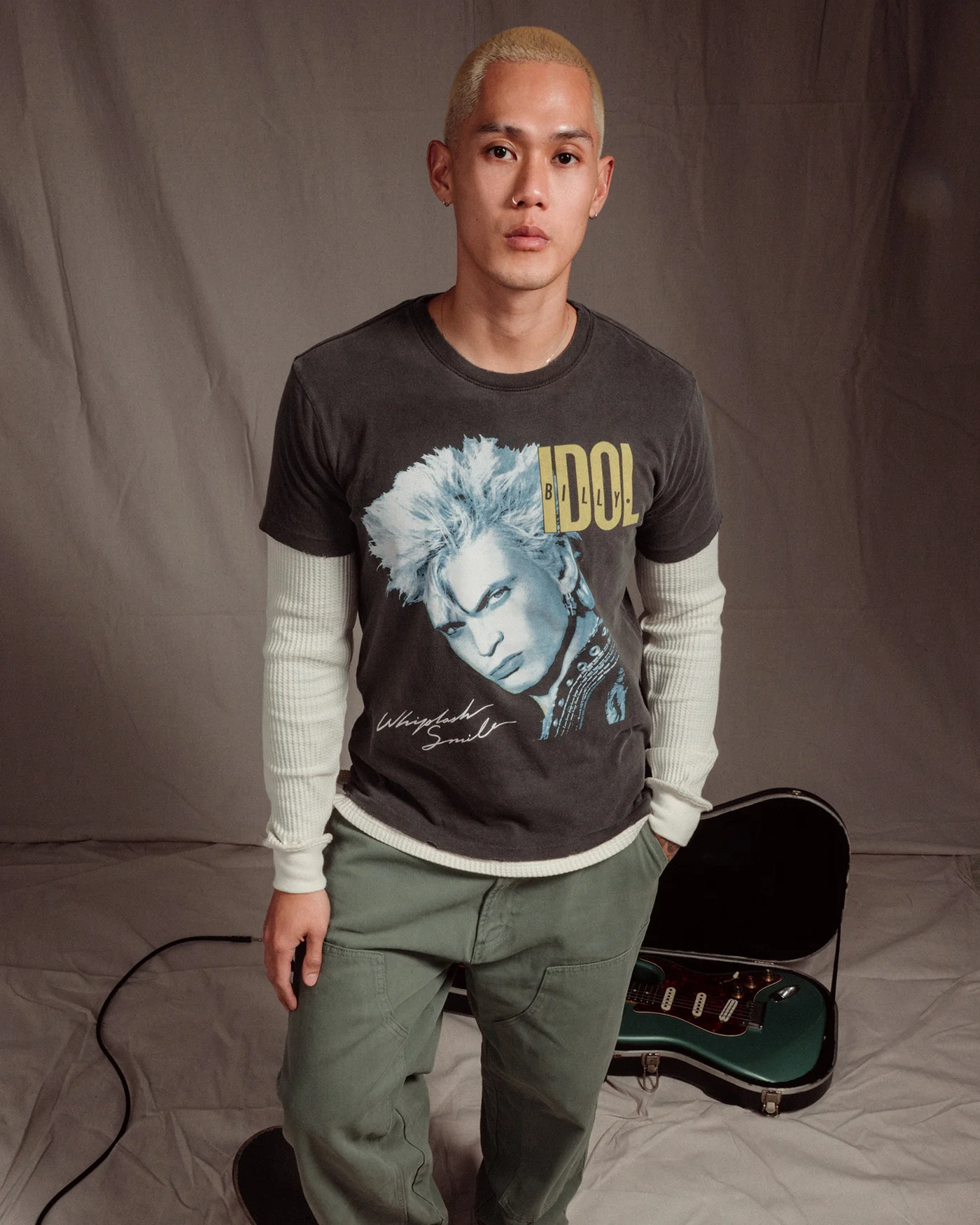 Billy Idol 1987 North American Tour Vintage Tee - Image 2
