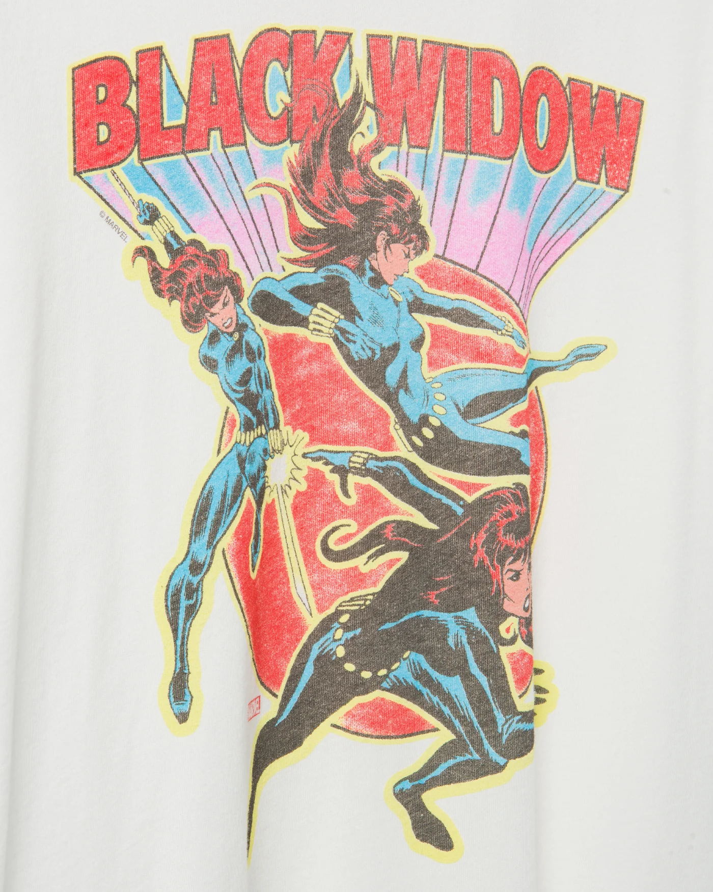 Black Widow Poses Vintage Tee - Image 4