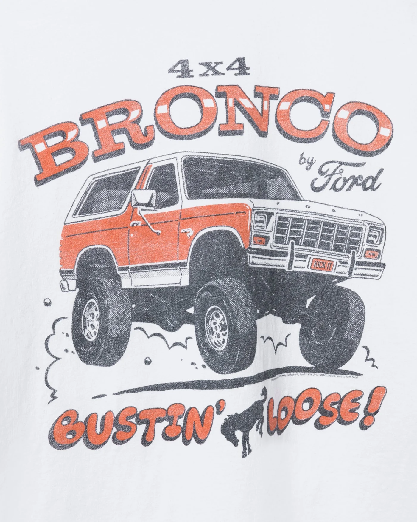 Bronco Bustin' Loose Flea Market Tee - Image 4