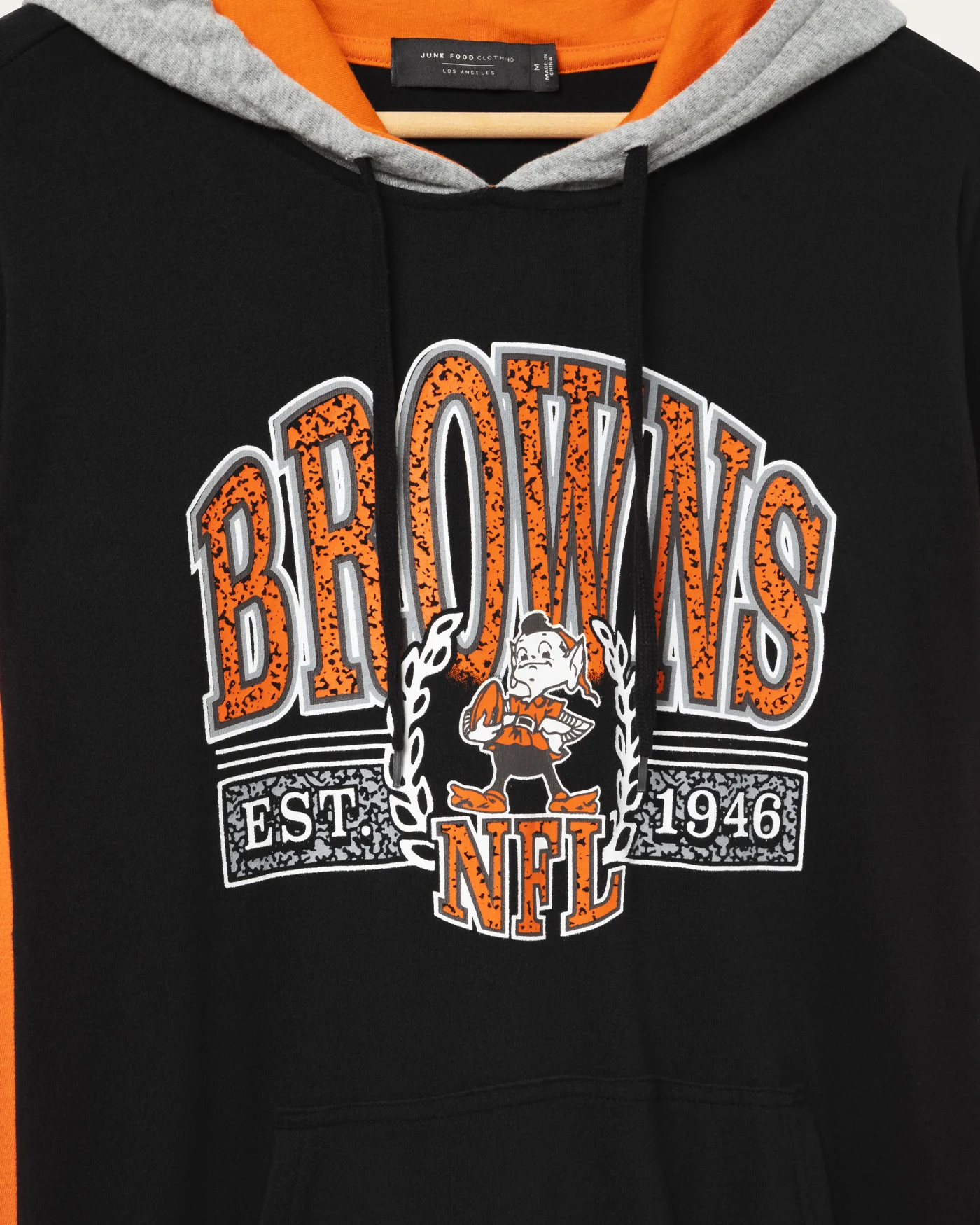 Cleveland Browns Tri Color Block Hoodie - Image 3