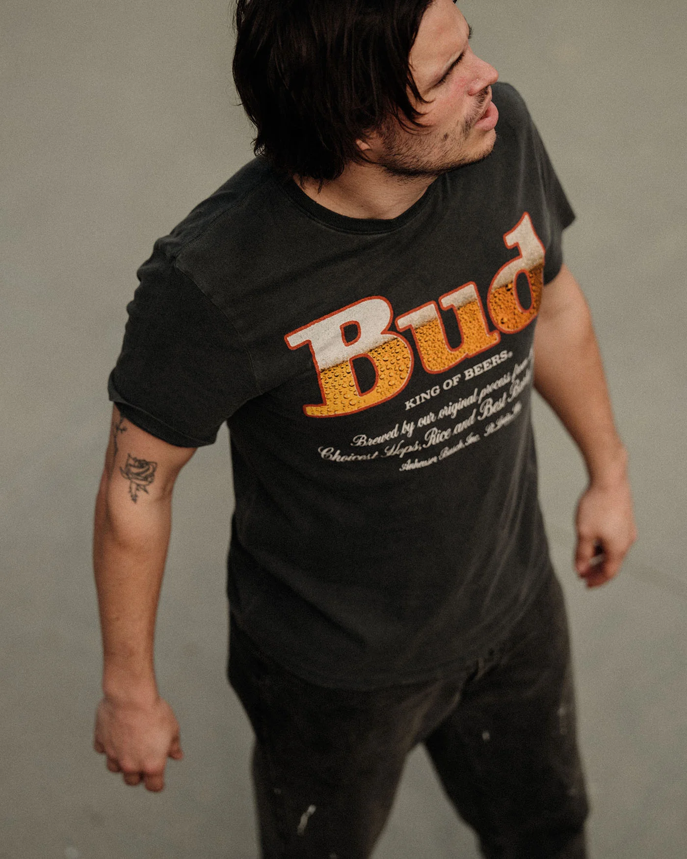 Bud King of Beers Vintage Tee - Image 2