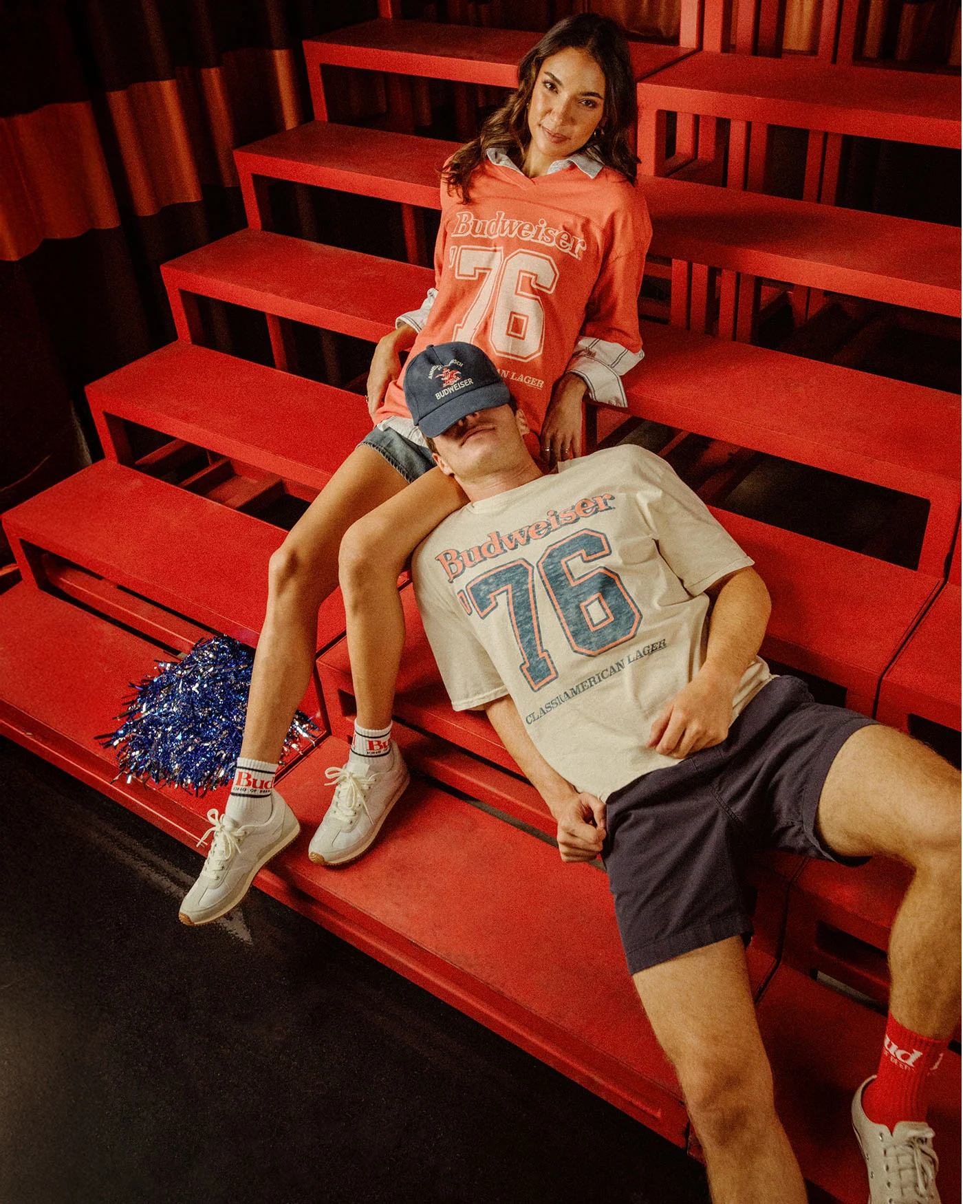 Budweiser '76 Oversized Tee - Image 2