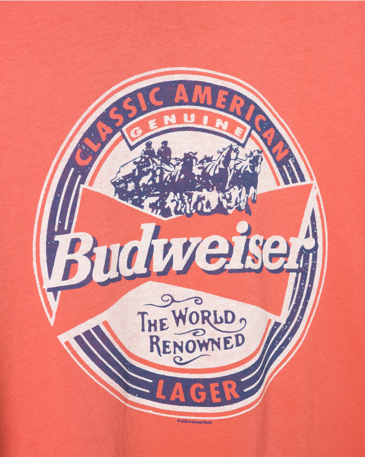 Budweiser Classic American Vintage Tee - Image 5