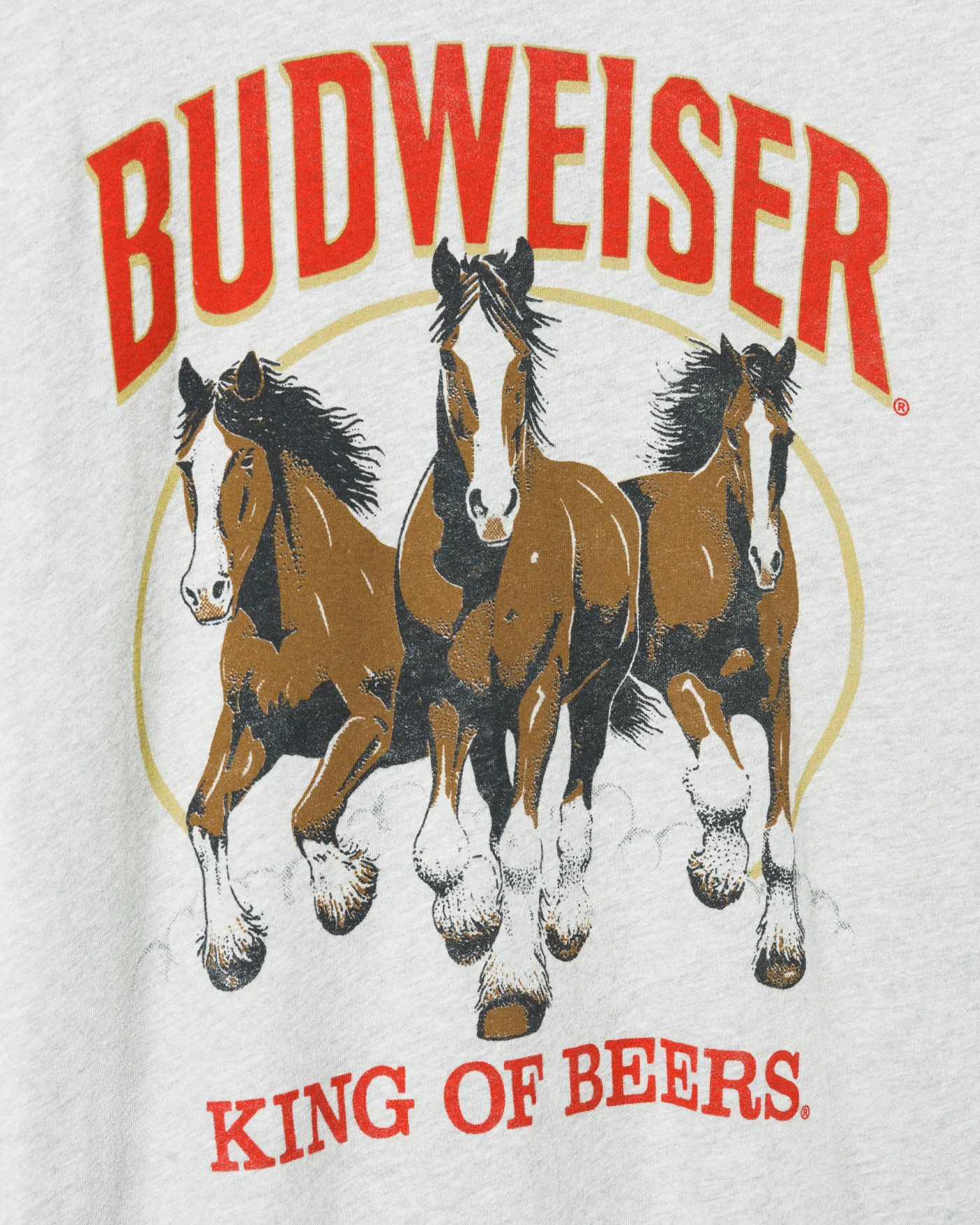 Budweiser Clydesdale Trio Vintage Tee - Image 3