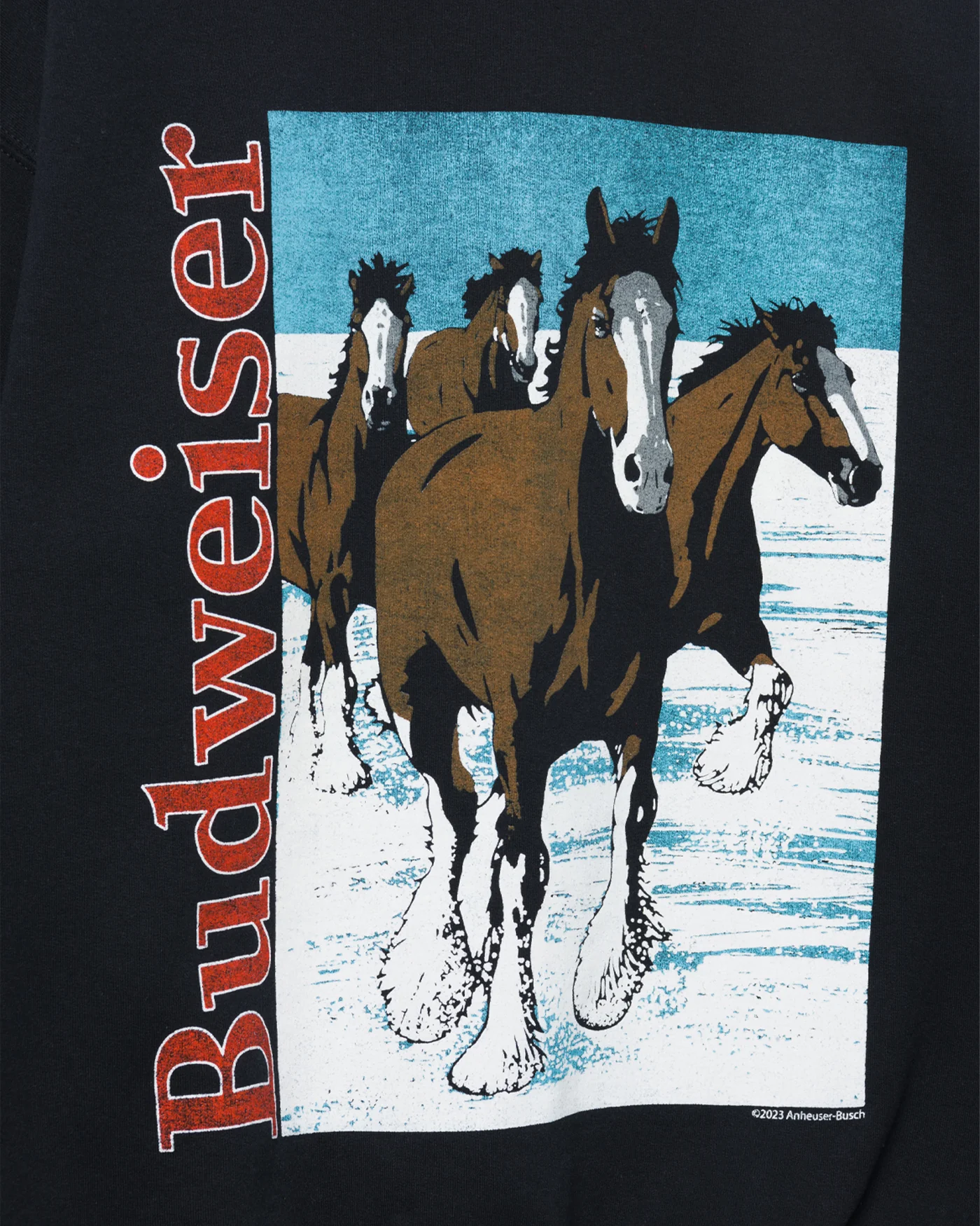 Budweiser Clydesdale Flea Market Fleece - Image 4
