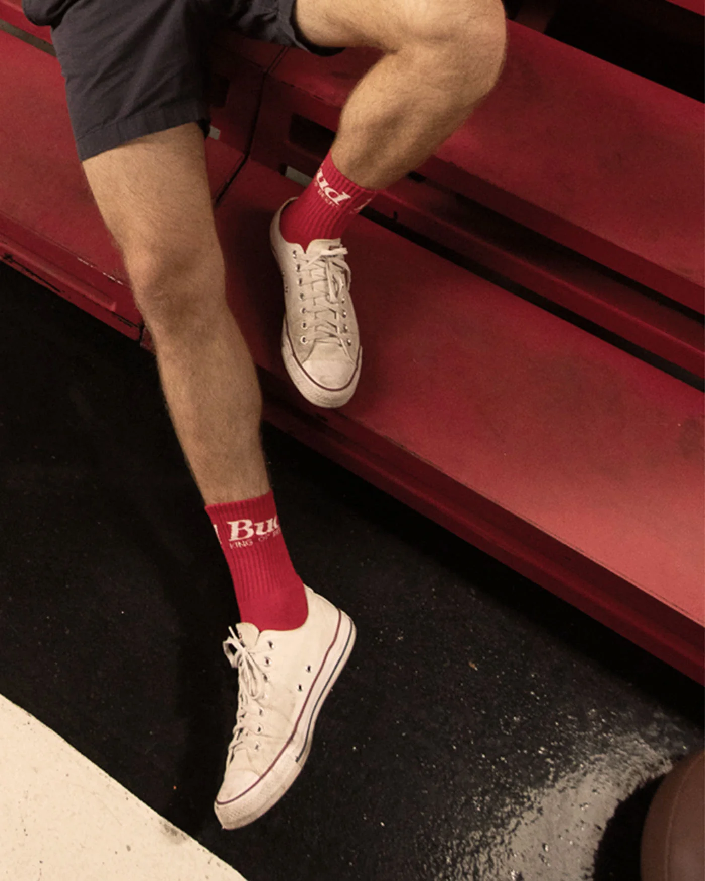 Budweiser King of Beer Crew Socks - Image 3