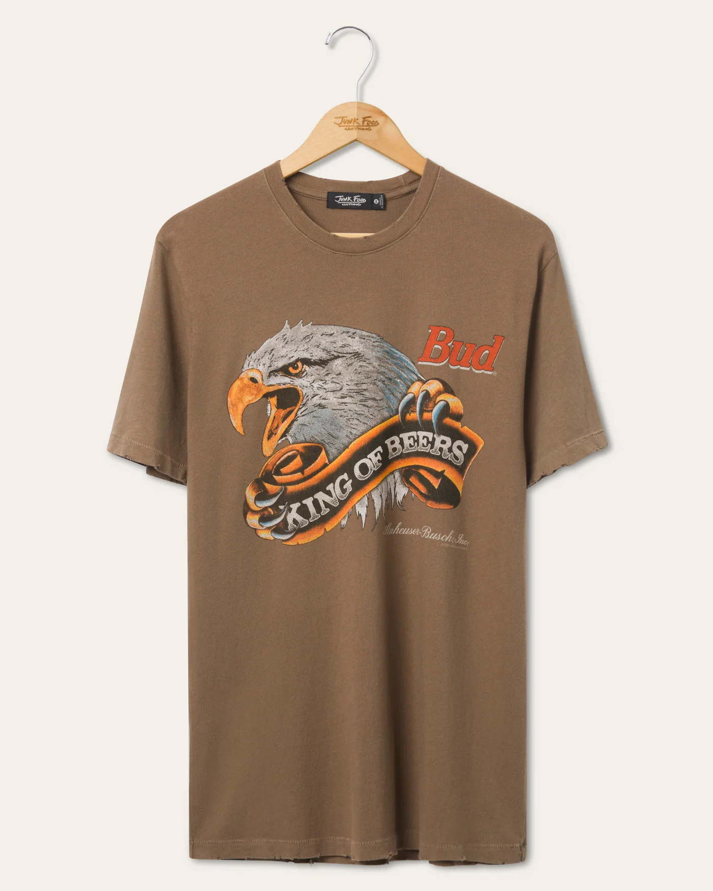 Budweiser King of Beers Eagle Vintage Tee