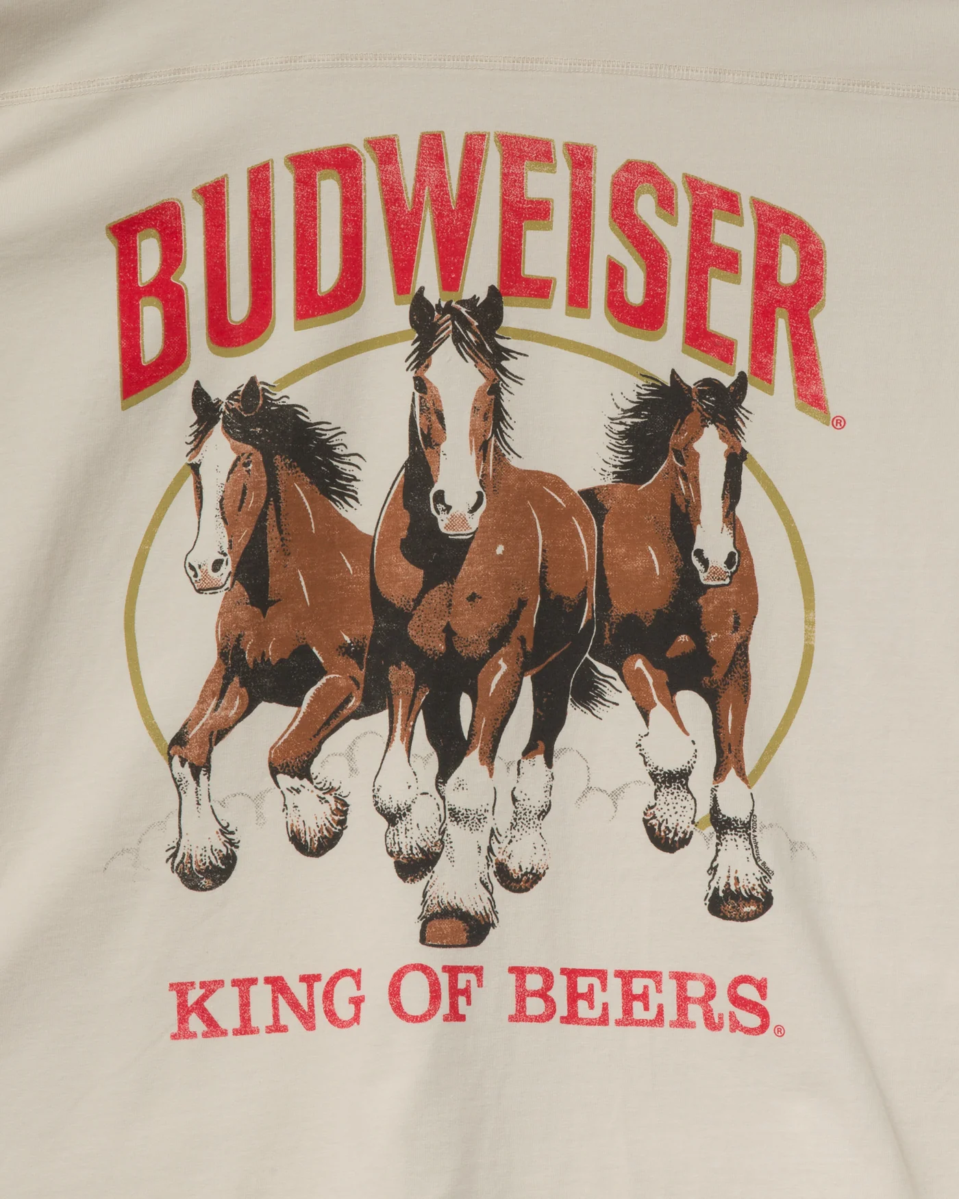 Budweiser King of Beers Jersey Tee - Image 3