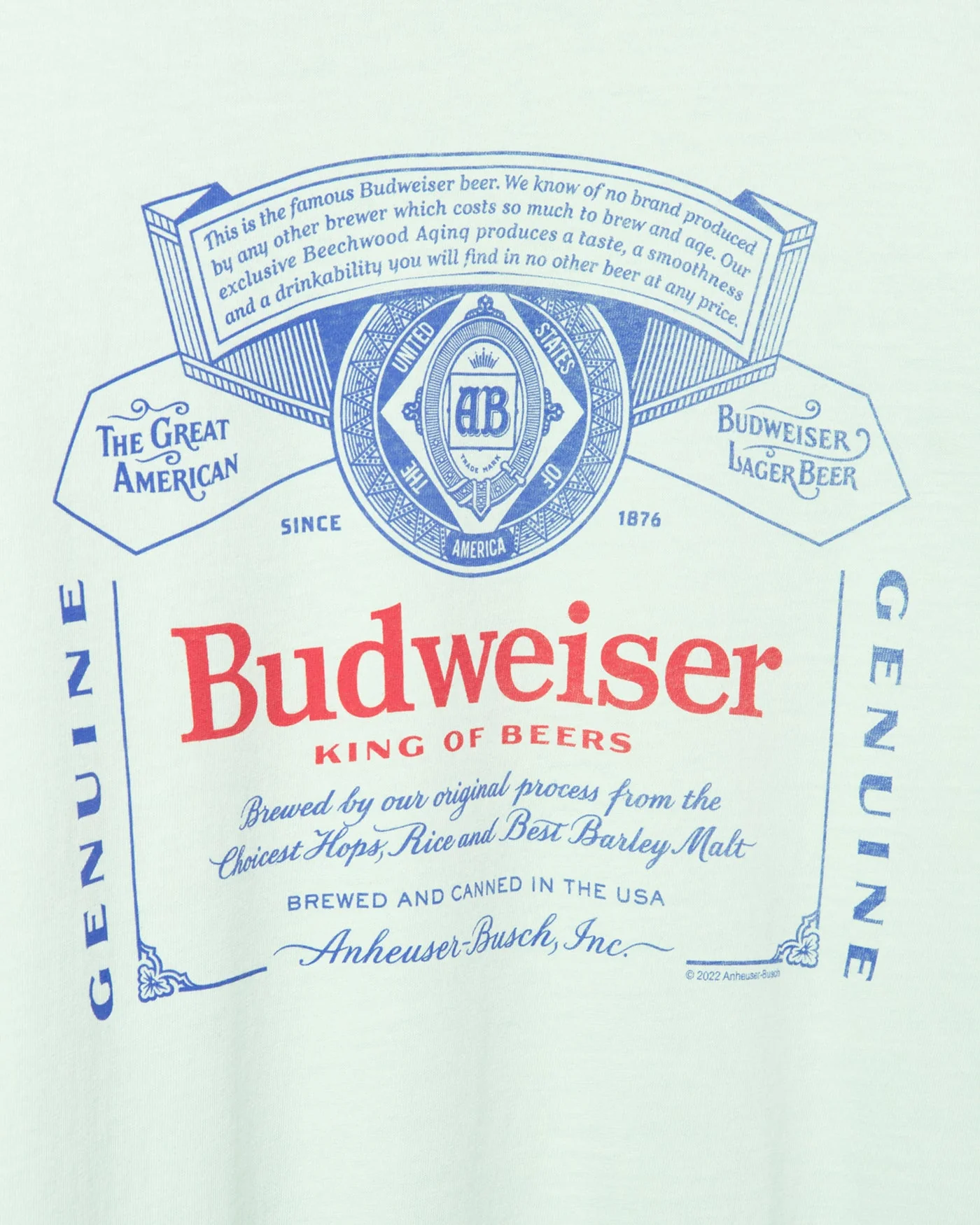 Budweiser Label Vintage Tee - Image 5