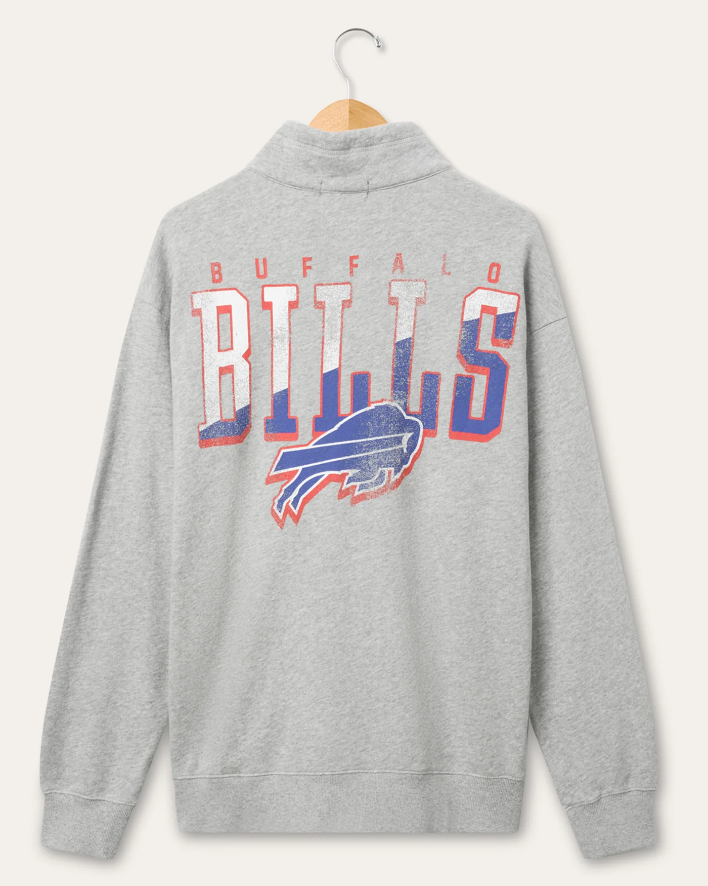 Buffalo Bills Slant Button Up Fleece - Image 2