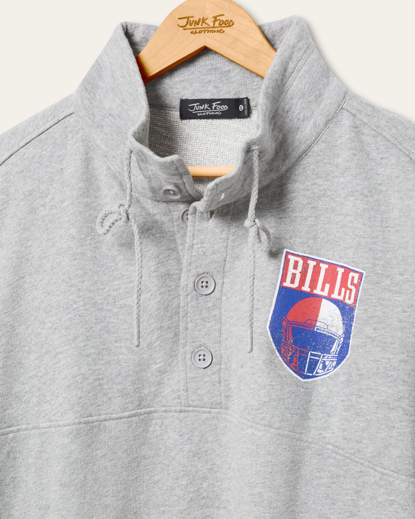 Buffalo Bills Slant Button Up Fleece - Image 3