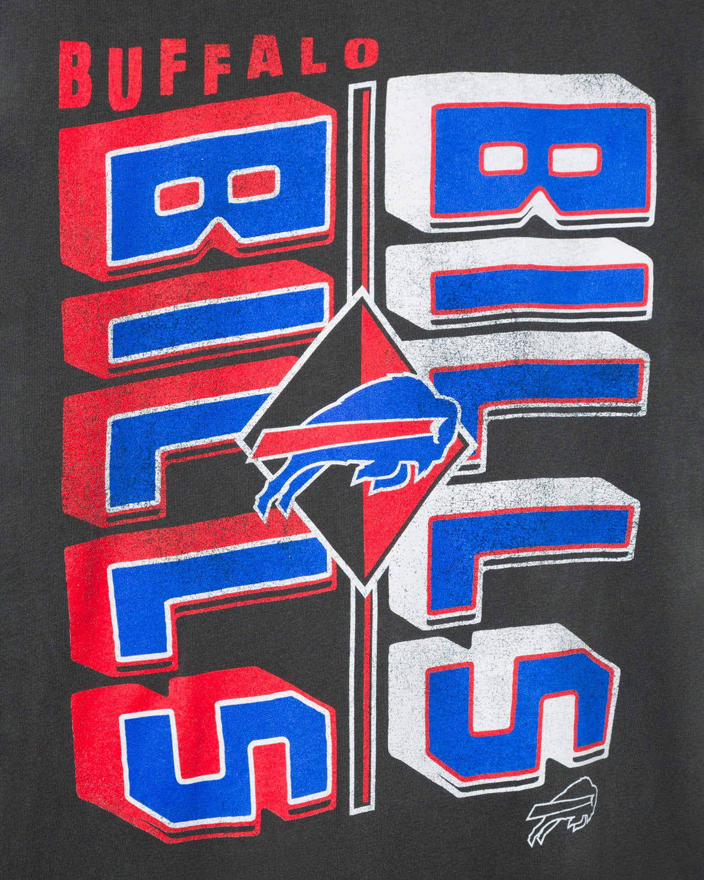 Buffalo Bills Split Vintage Tee - Image 3