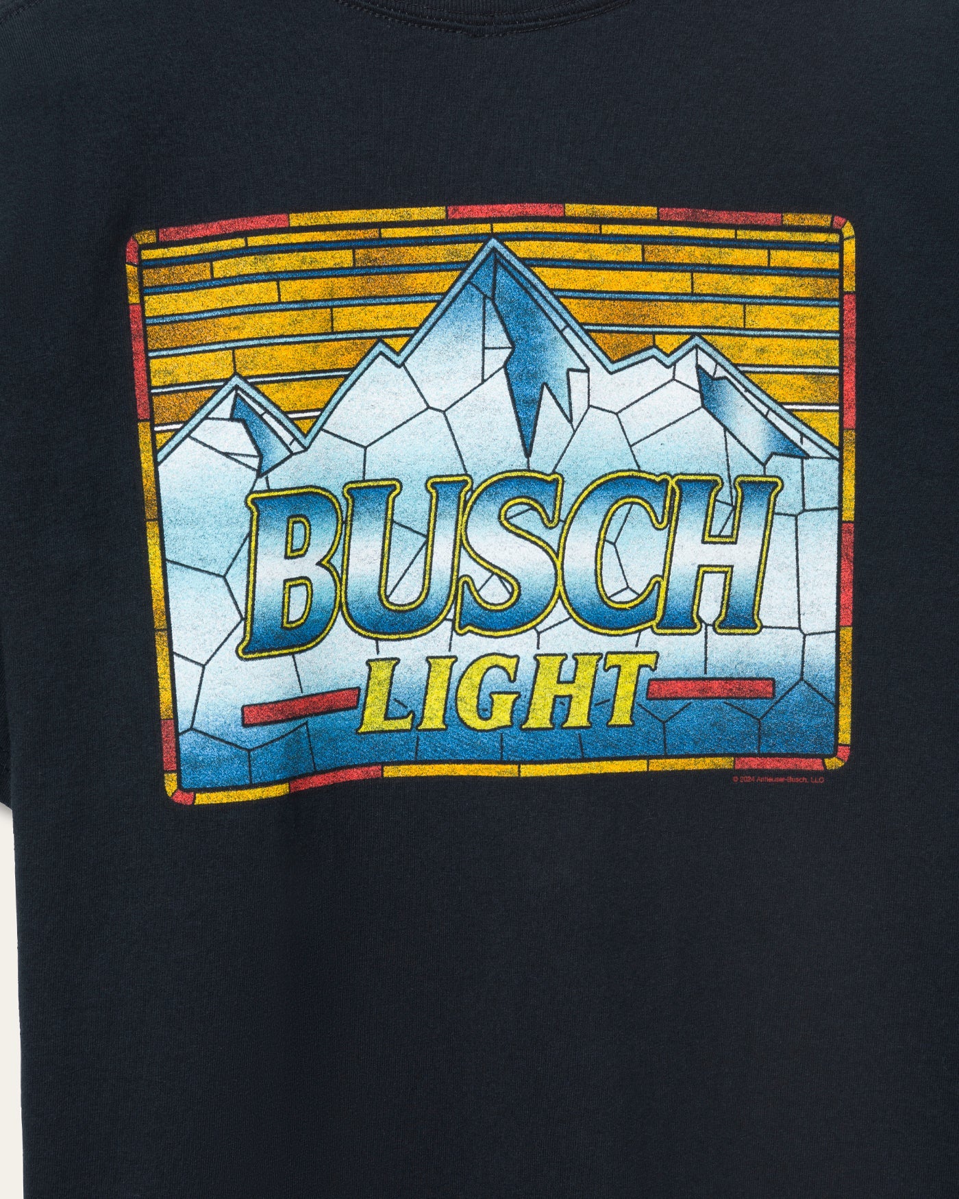 Busch Light Stain Glass Flea Market Tee - Image 3