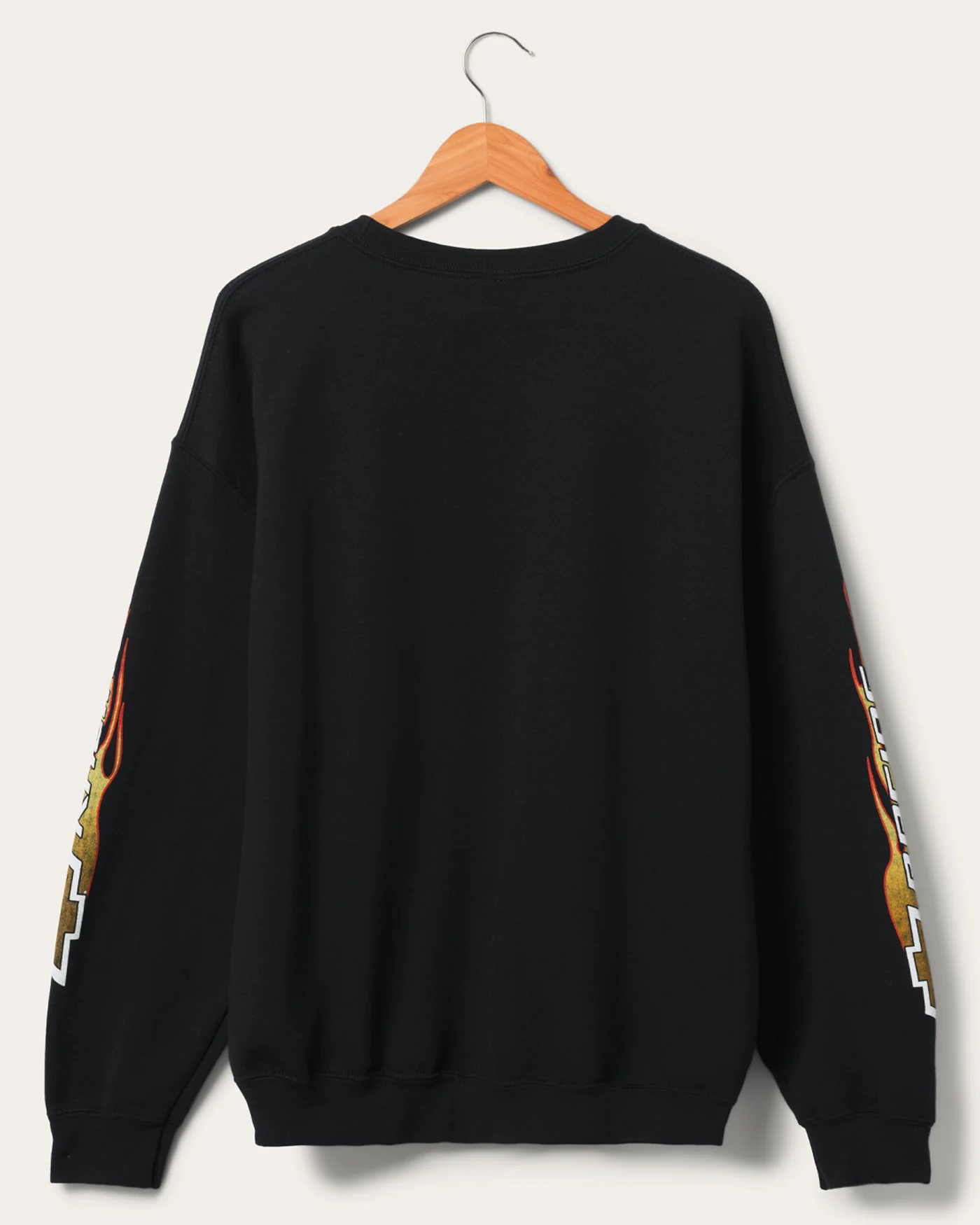 Chevy Racing Flames Flea Market Crew Fleece - Image 4