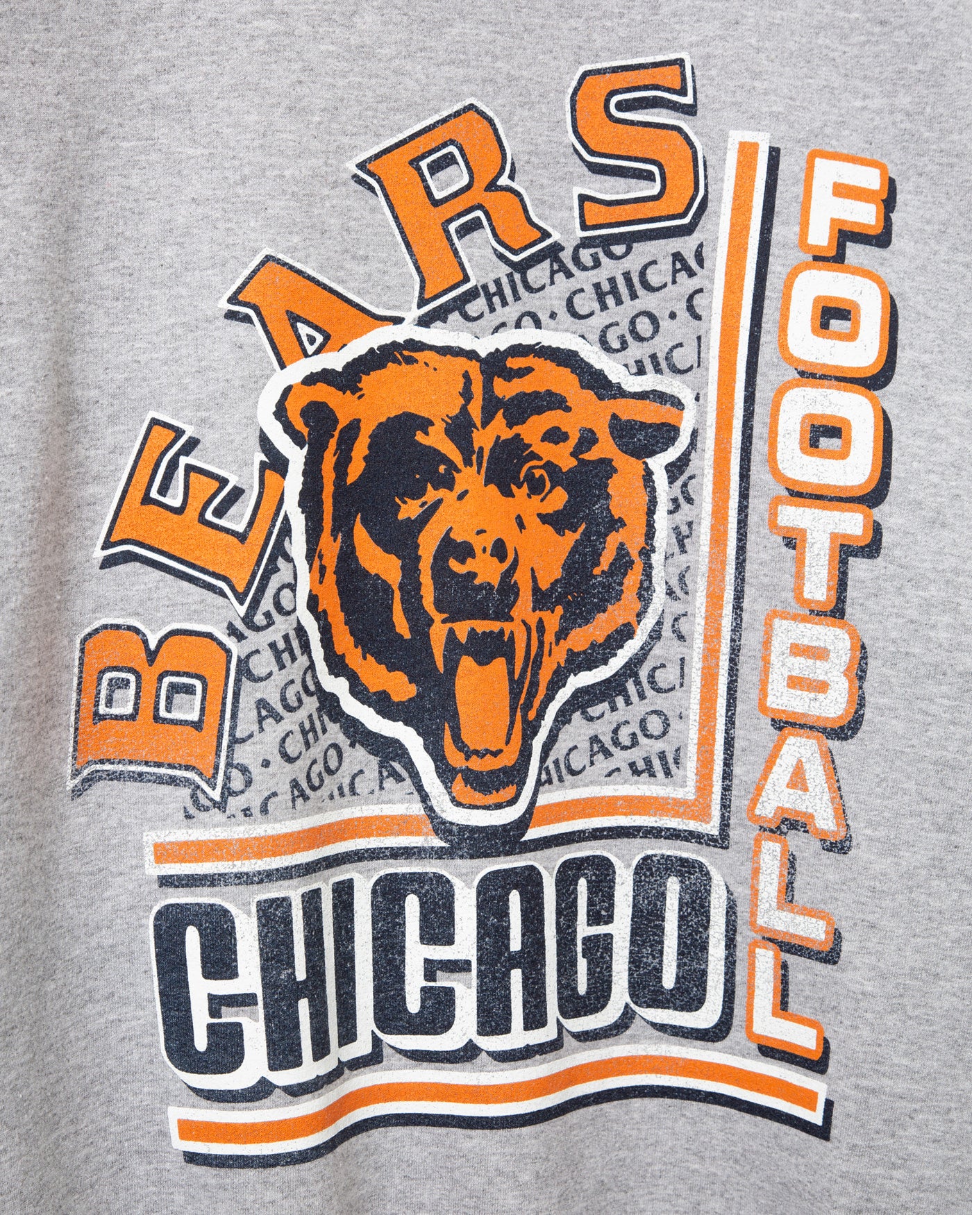 Chicago Bears Backfield Flea Market Crew Fleece - Image 3
