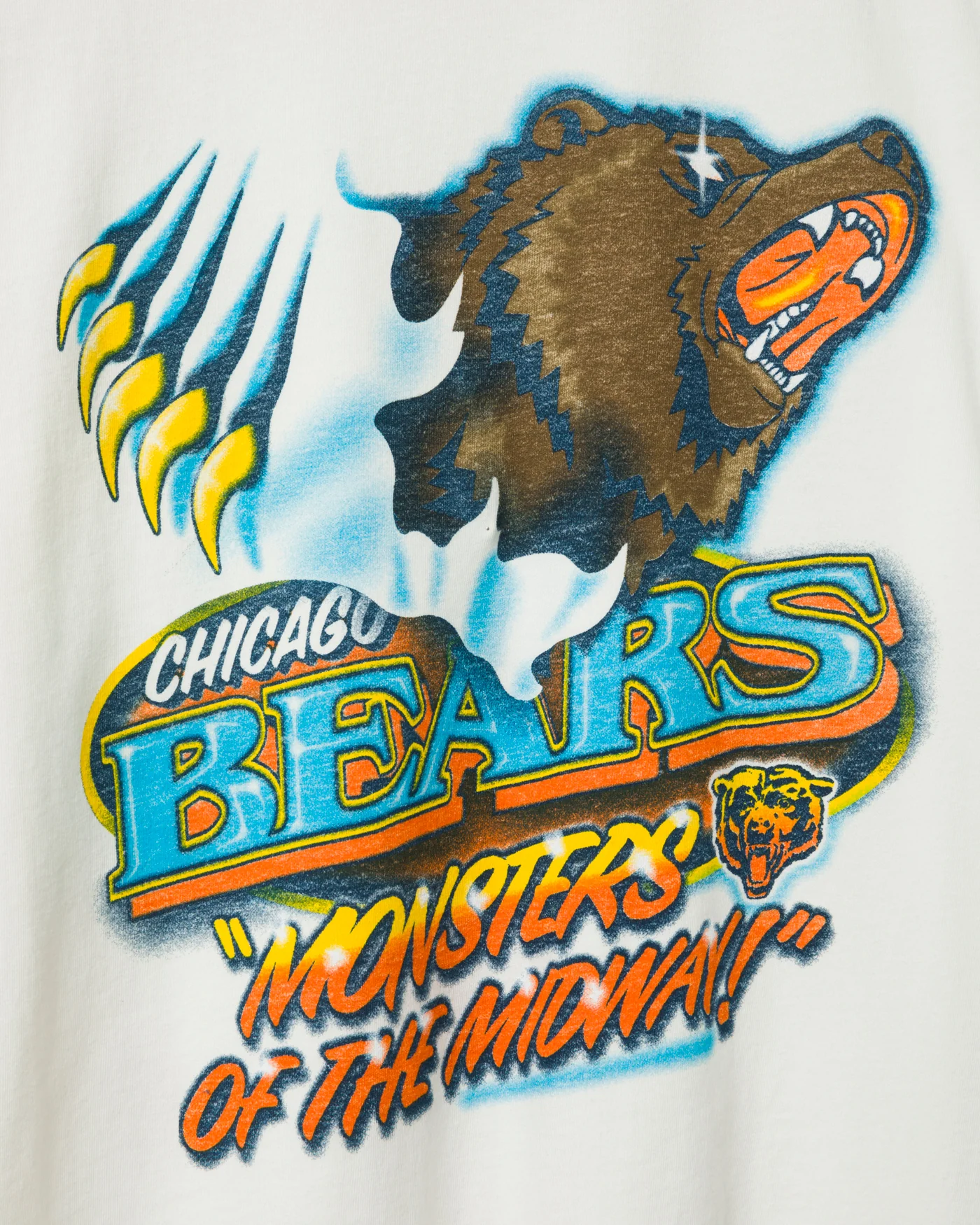 Chicago Bears Monsters Vintage Tee - Image 3