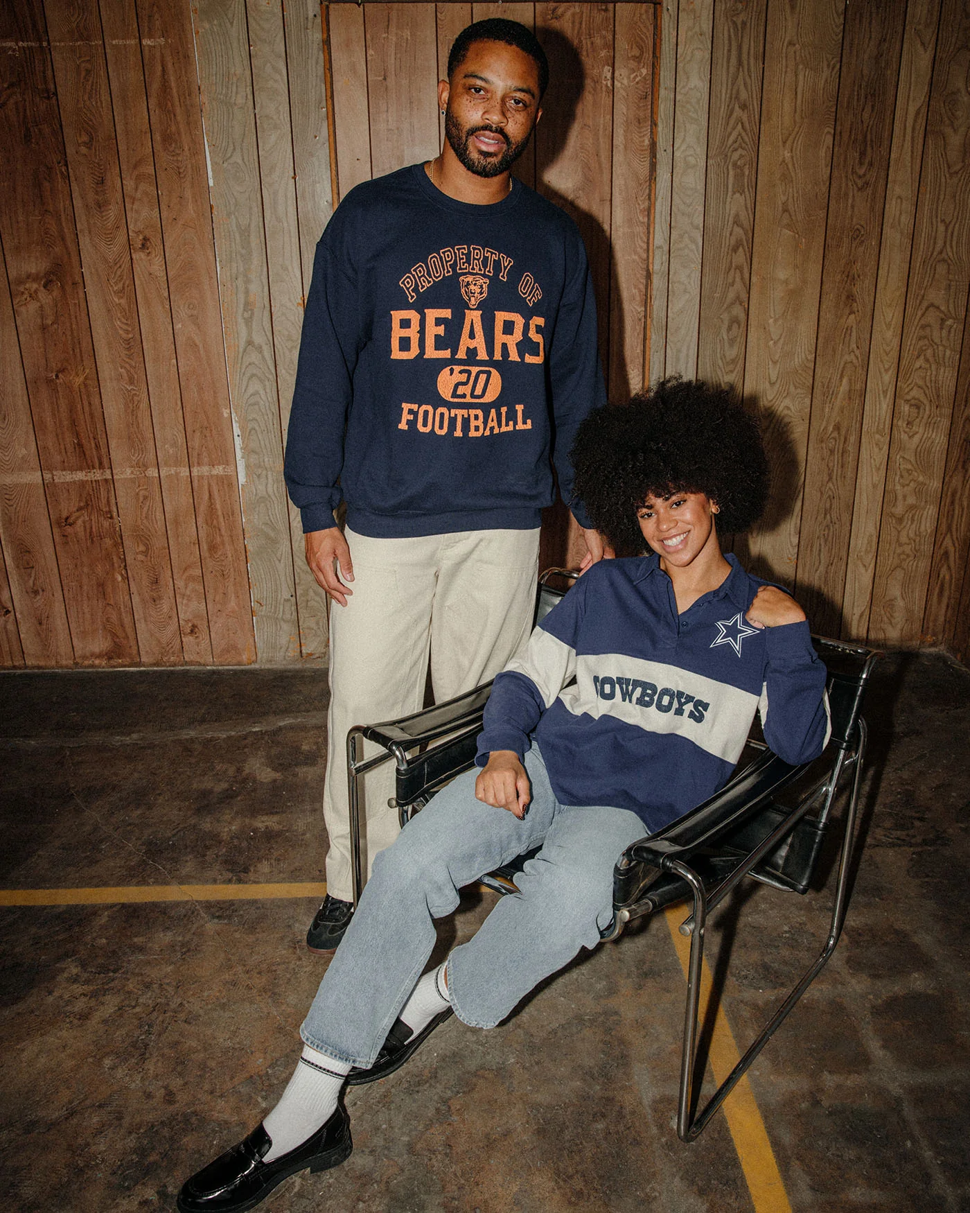 Chicago Bears Property Flea Market Crew Fleece - Image 3