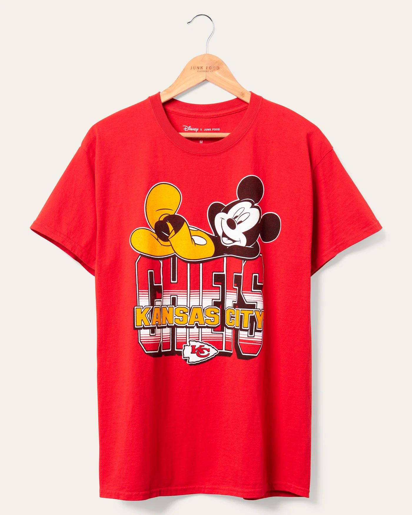 Kansas City Chiefs Mickey Kick Back Tee