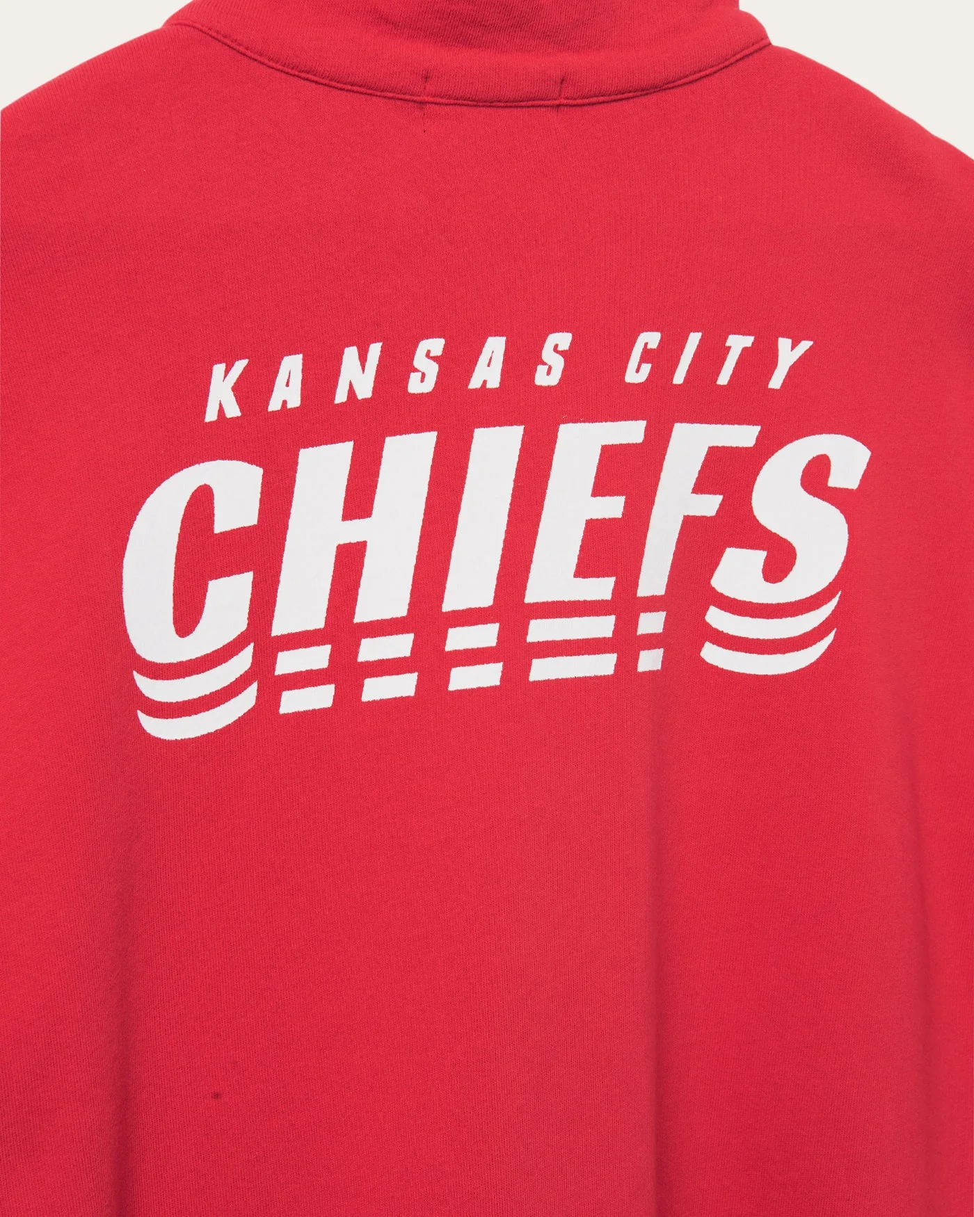 Kansas City Chiefs Mock Button Up Fleece - Image 3