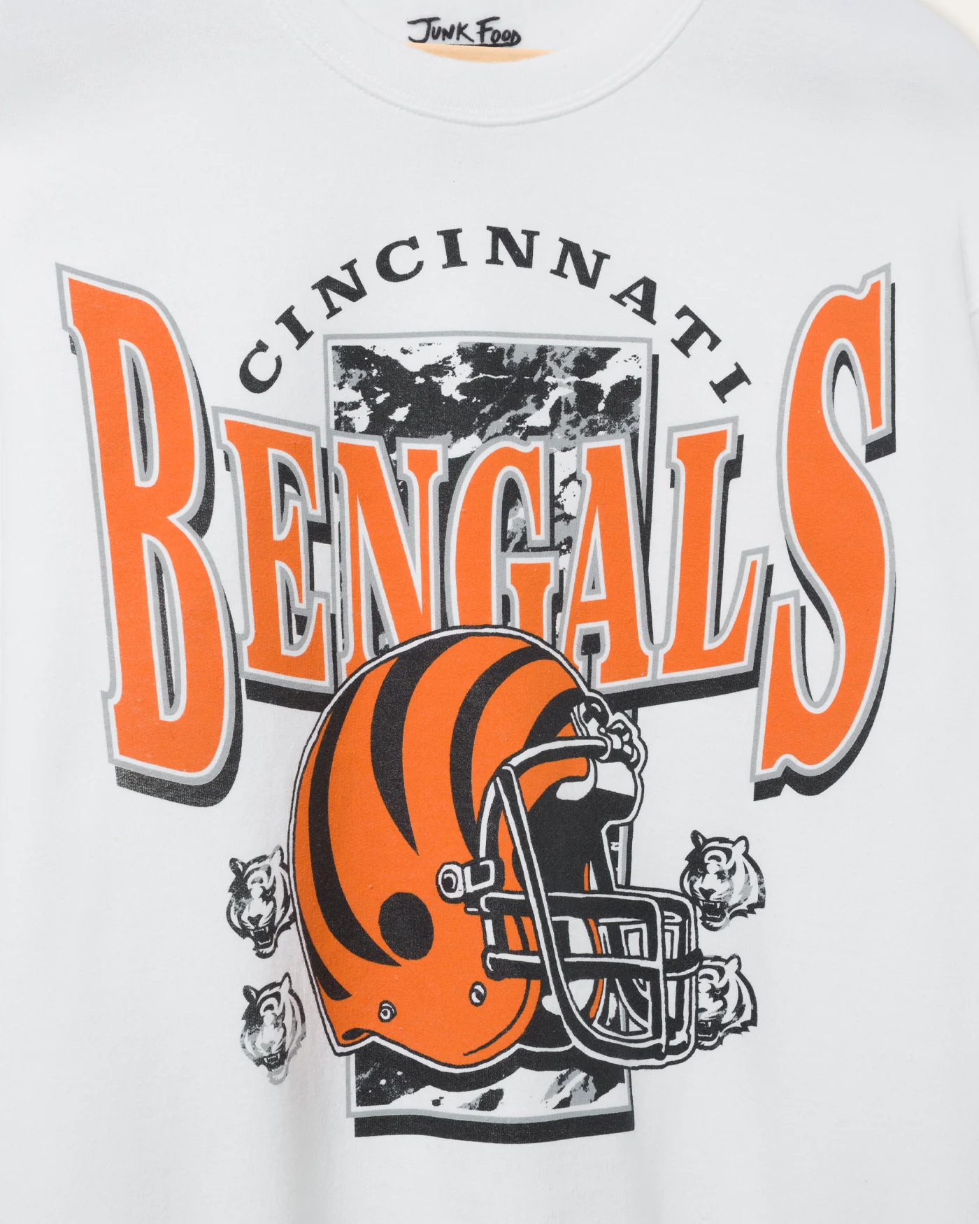 Cincinnati Bengals Conversion Flea Market Crew Fleece - Image 3