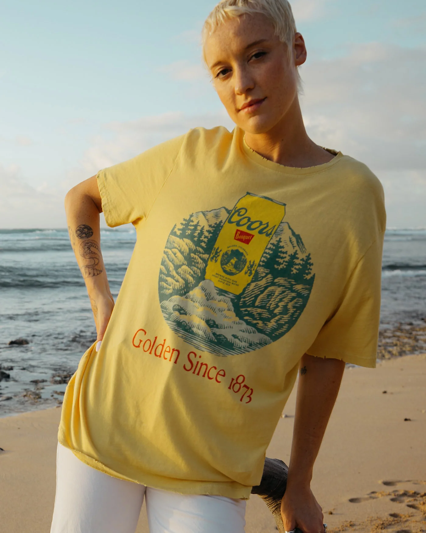 Coors Golden Since 1873 Vintage Tee - Image 3