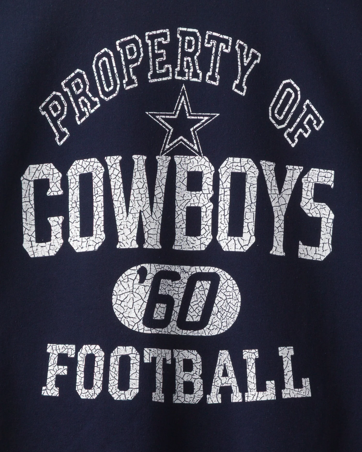 Dallas Cowboys Property Flea Market Crew Fleece - Image 3