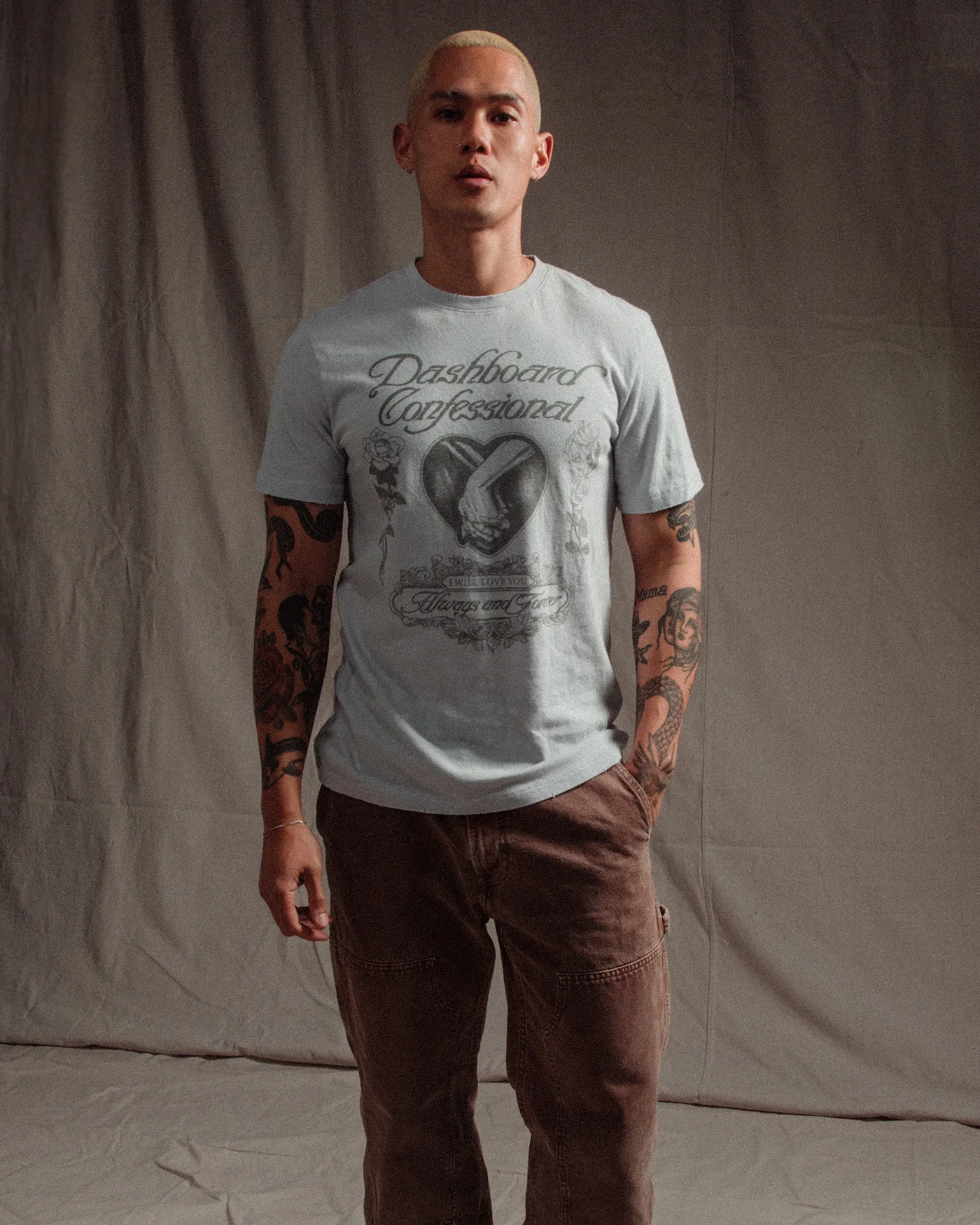 Dashboard Confessional Always and Forever Vintage Tee - Image 2