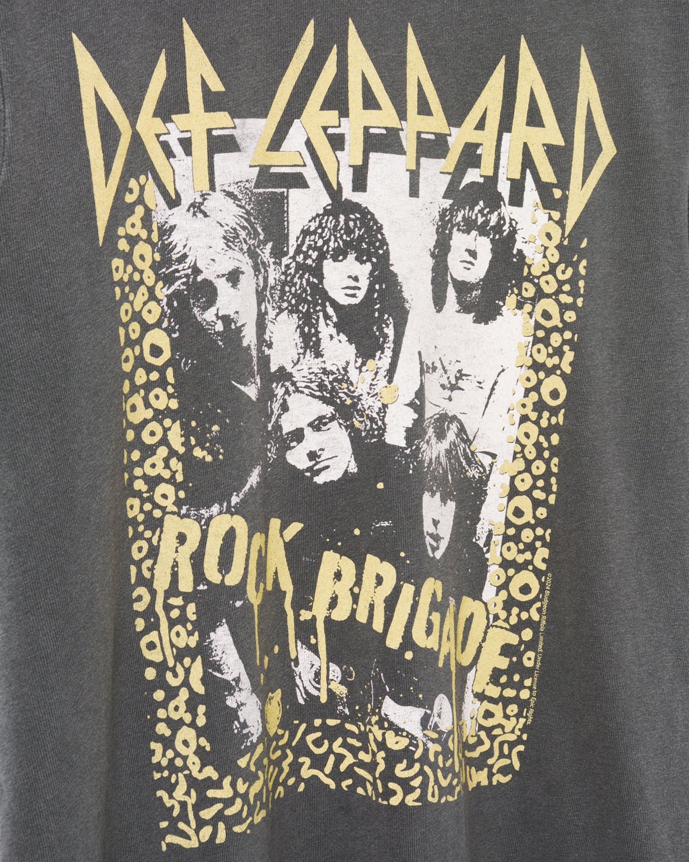 Def Leppard Rock Brigade Vintage Tee - Image 4