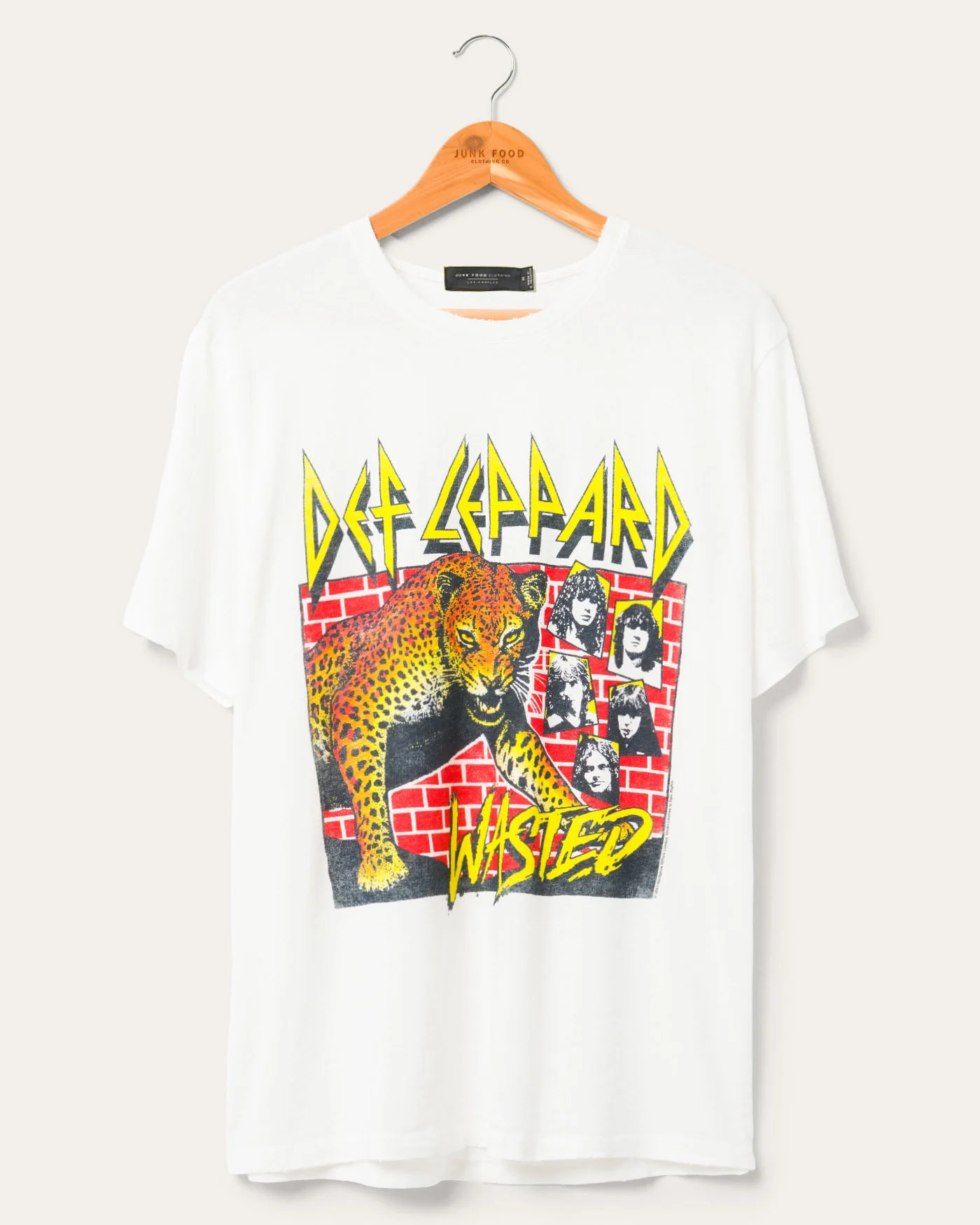 Def Leppard Wasted Vintage Tee