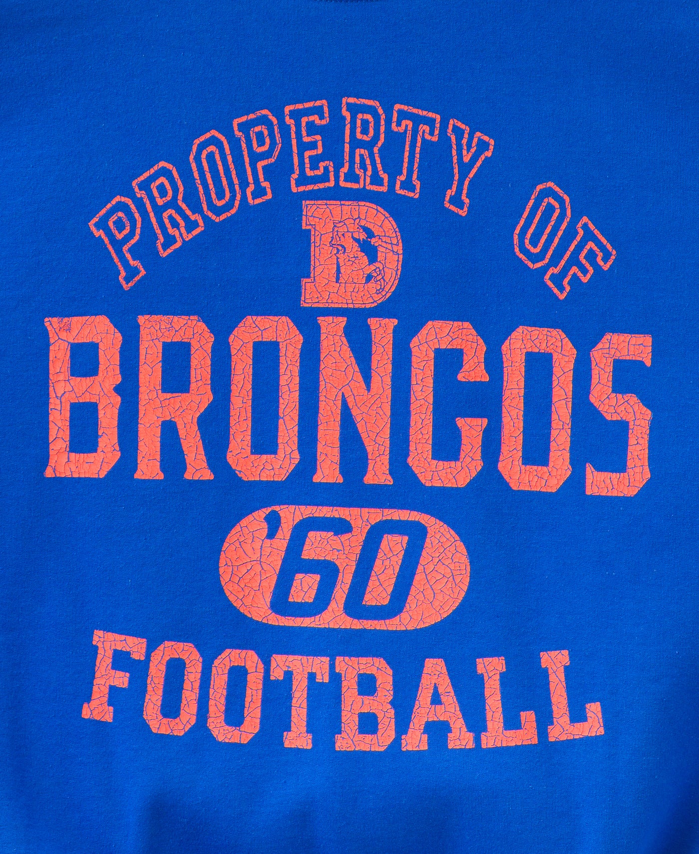 Denver Broncos Property Flea Market Crew Fleece - Image 4
