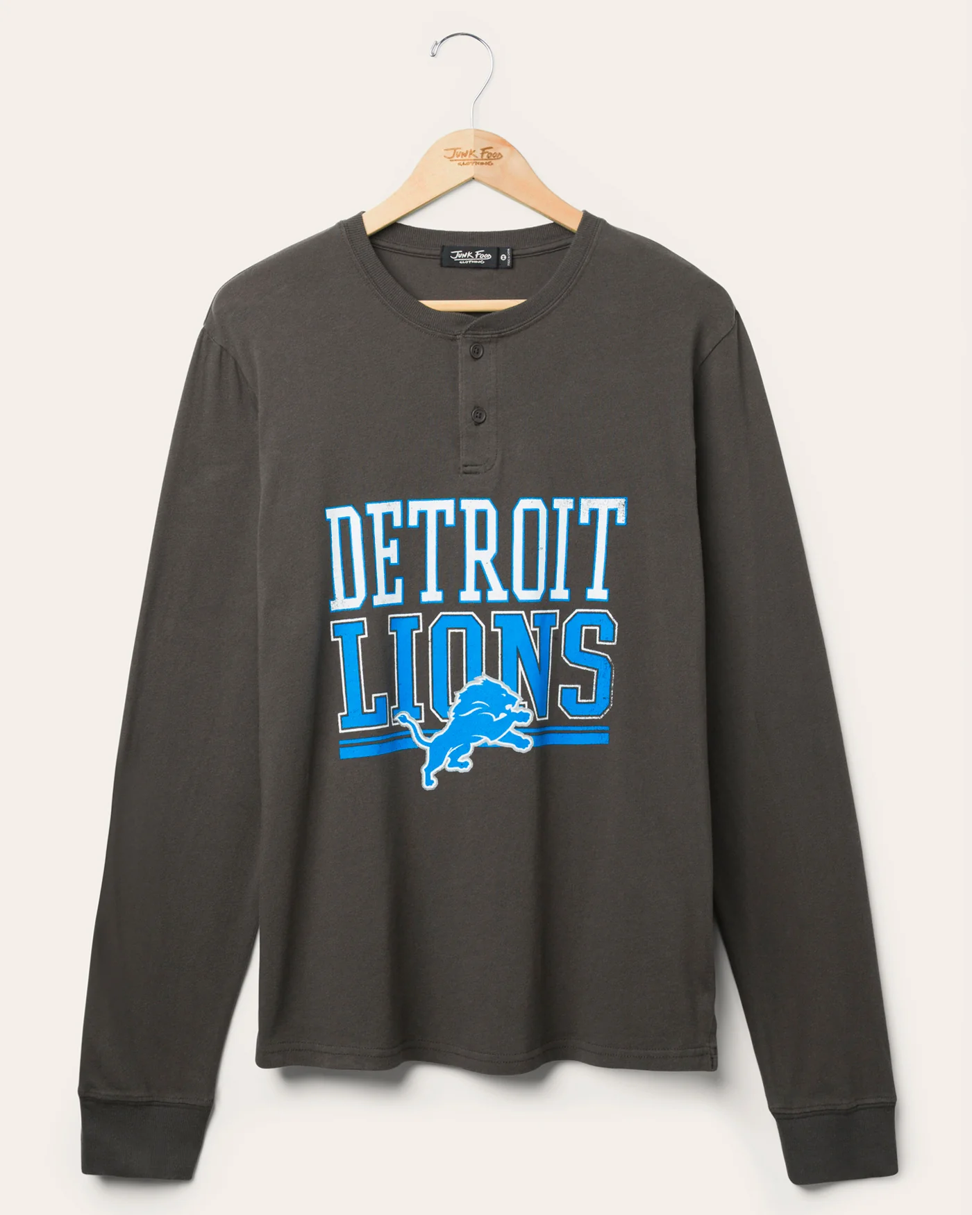 Detroit Lions Long Sleeve Henley