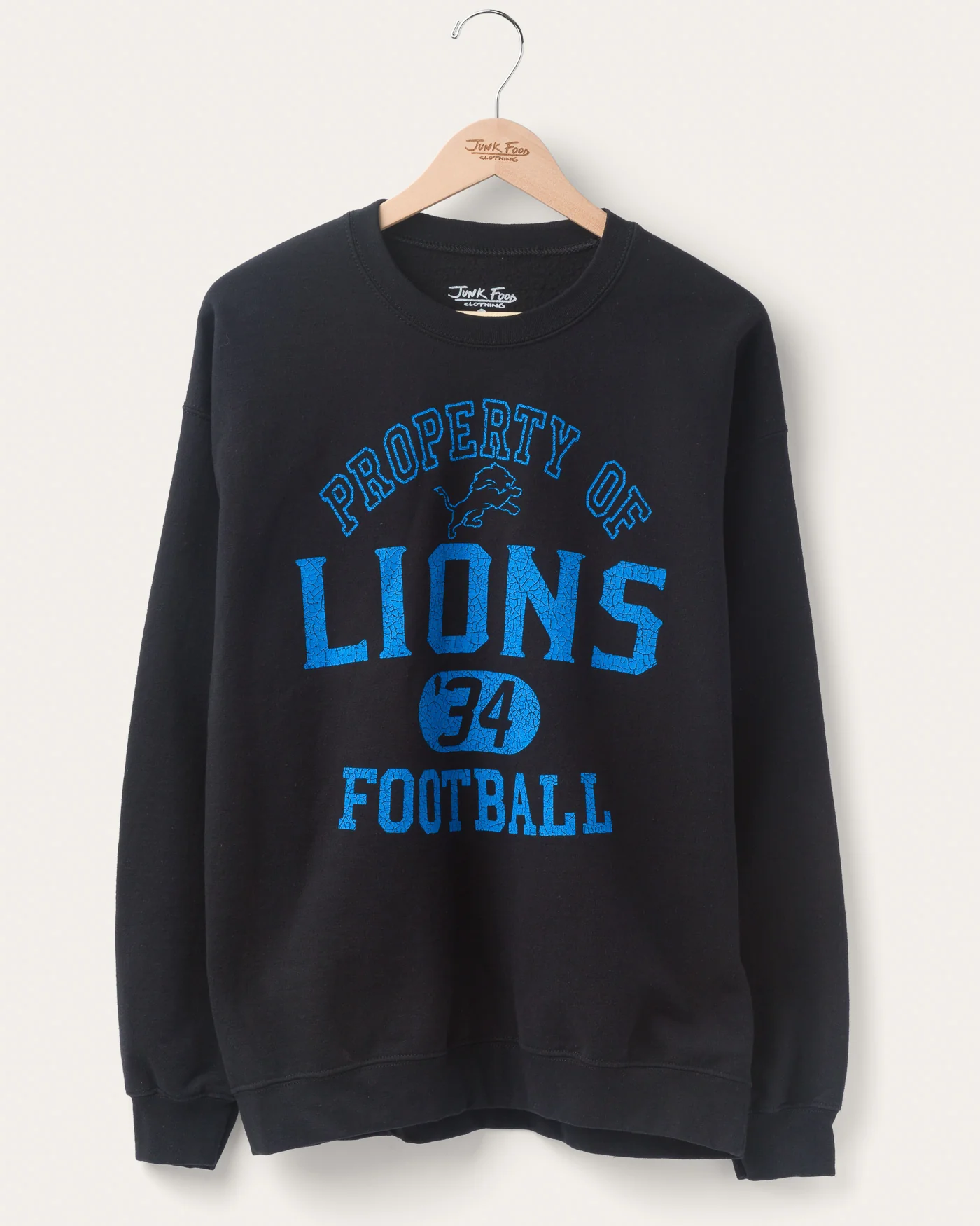 Detroit Lions Property Flea Market Crew Fleece