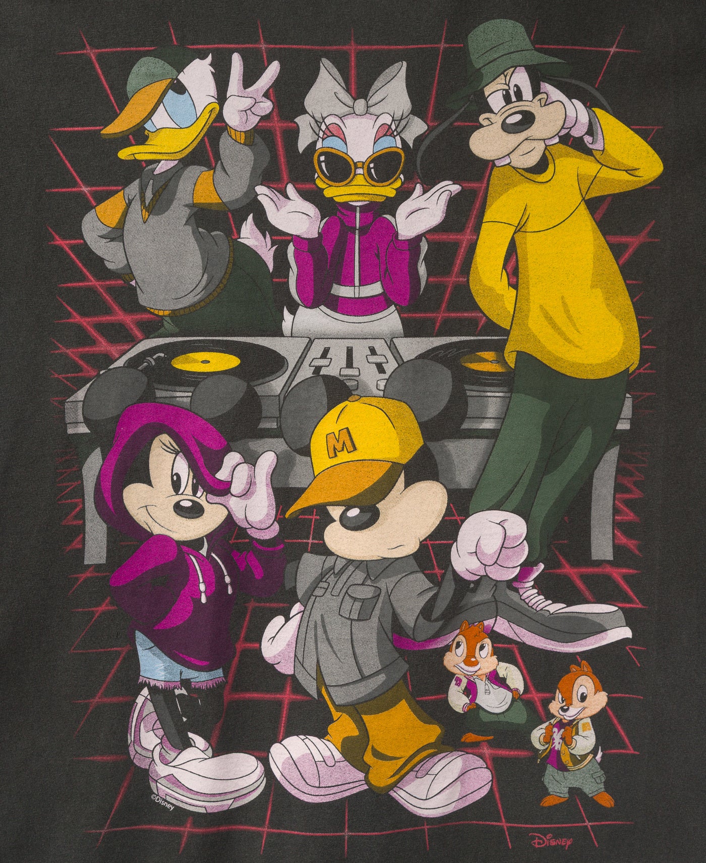 Disney Friends DJ Flea Market Tee - Image 5