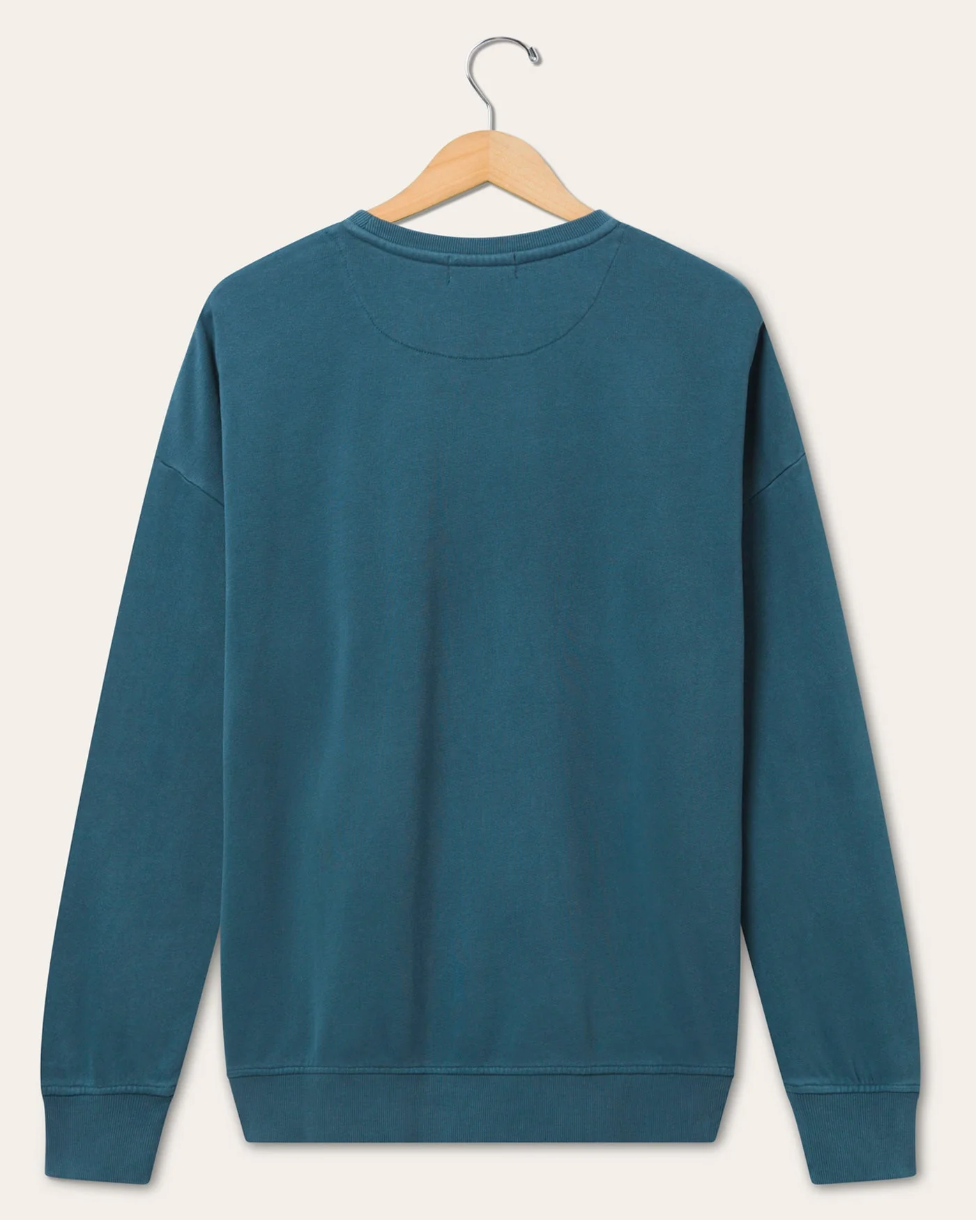 Drop Shoulder French Terry Crew Fleece - Image 2