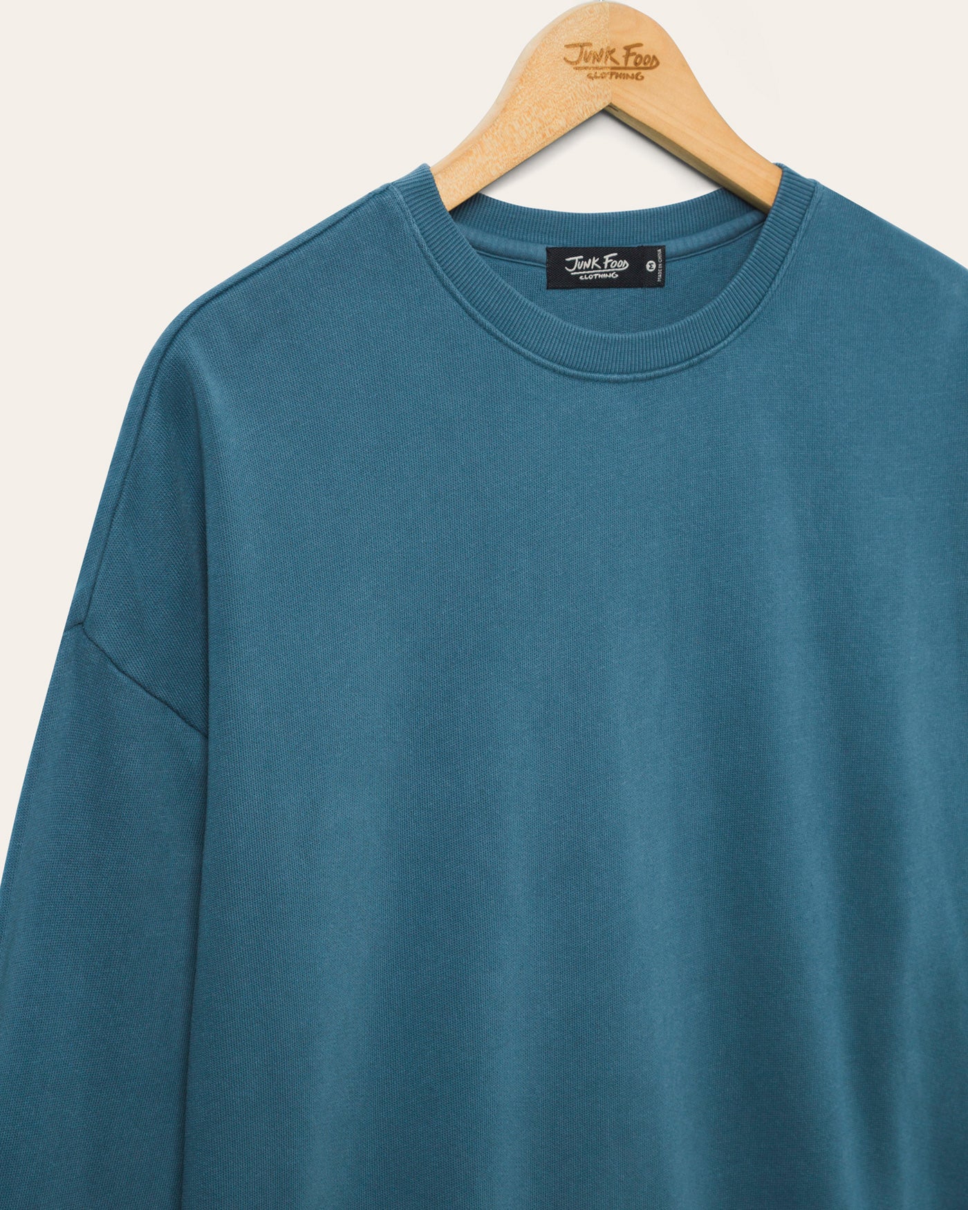 Drop Shoulder French Terry Crew Fleece - Image 3