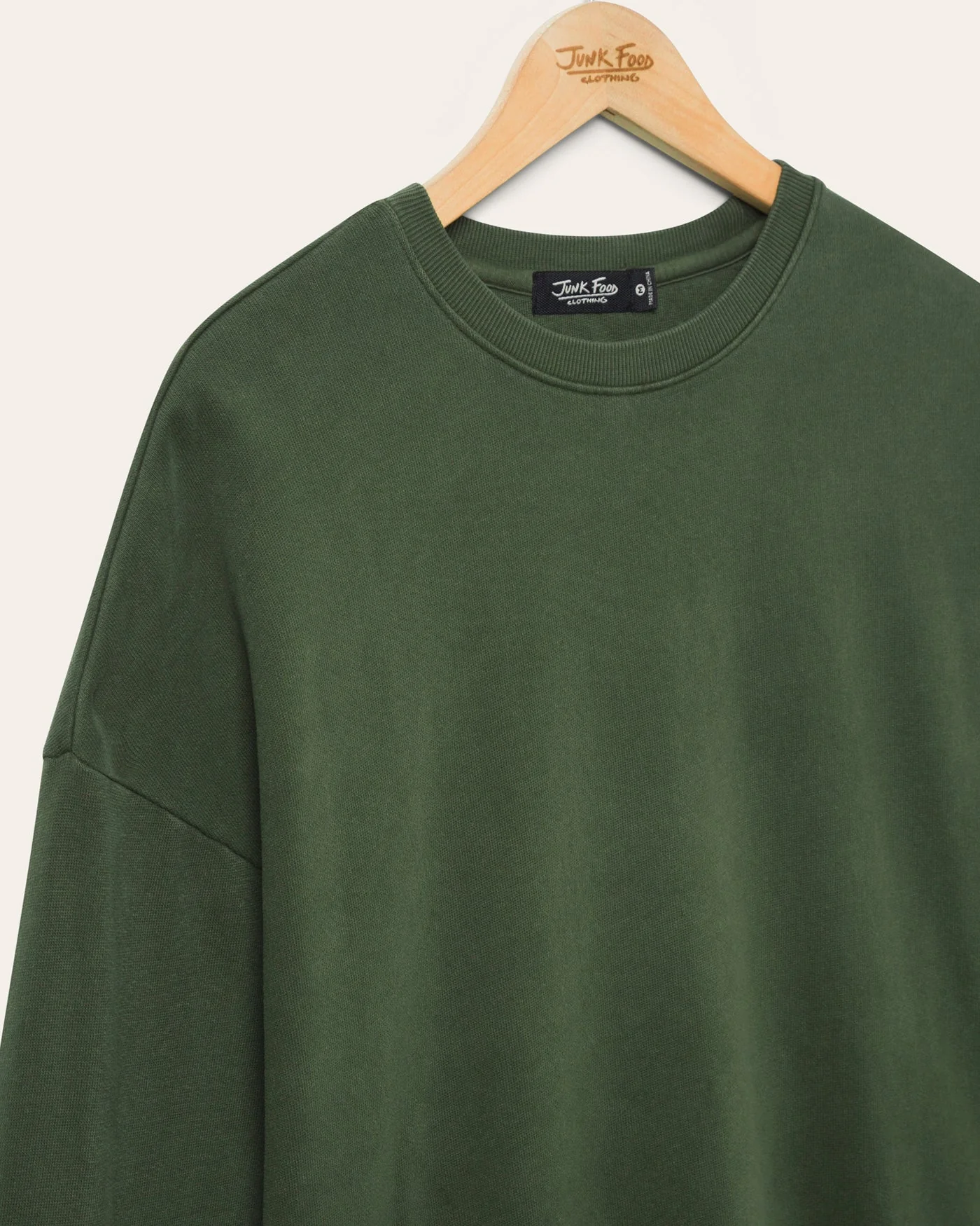 Drop Shoulder French Terry Crew Fleece - Image 3