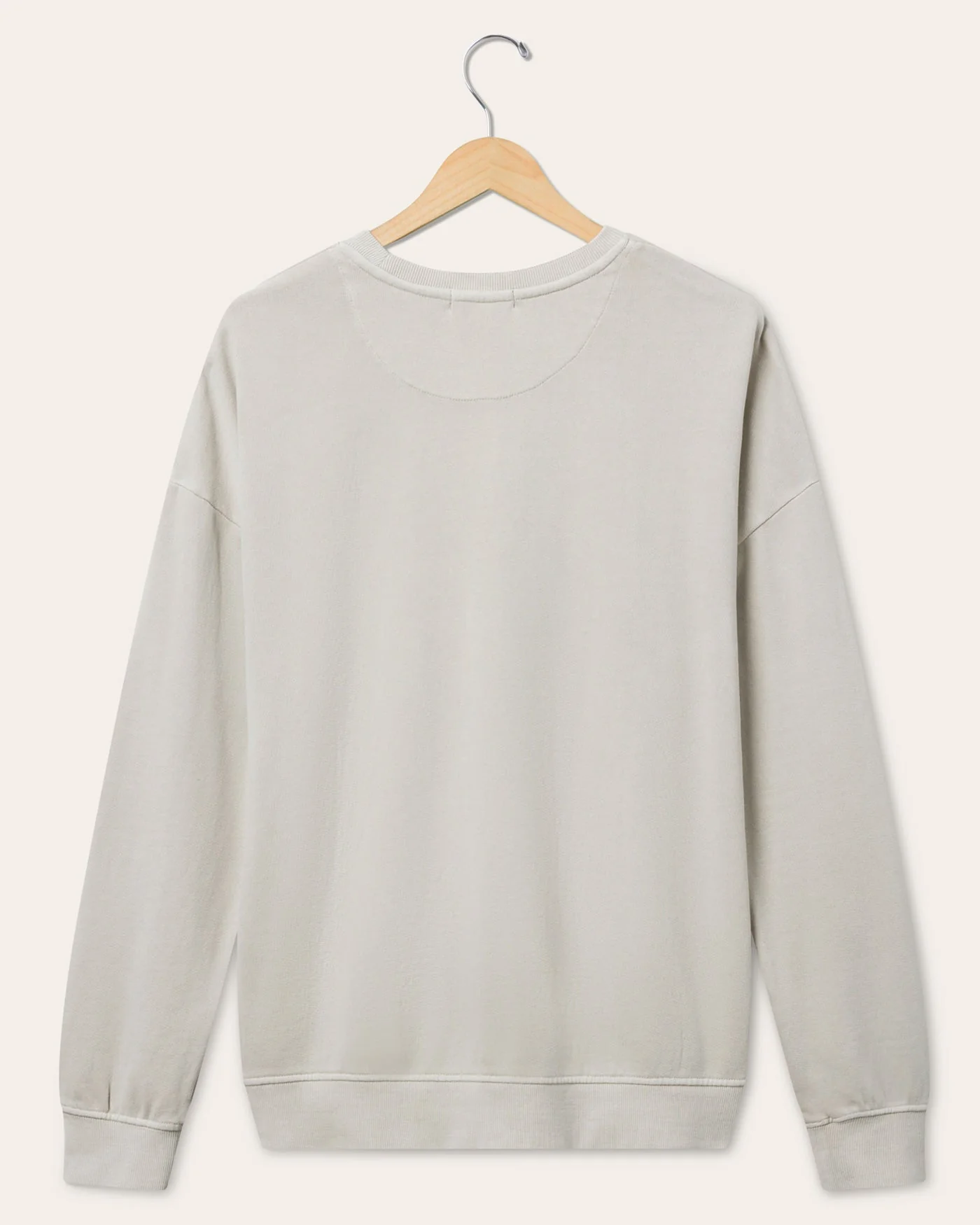 Drop Shoulder French Terry Crew Fleece - Image 2
